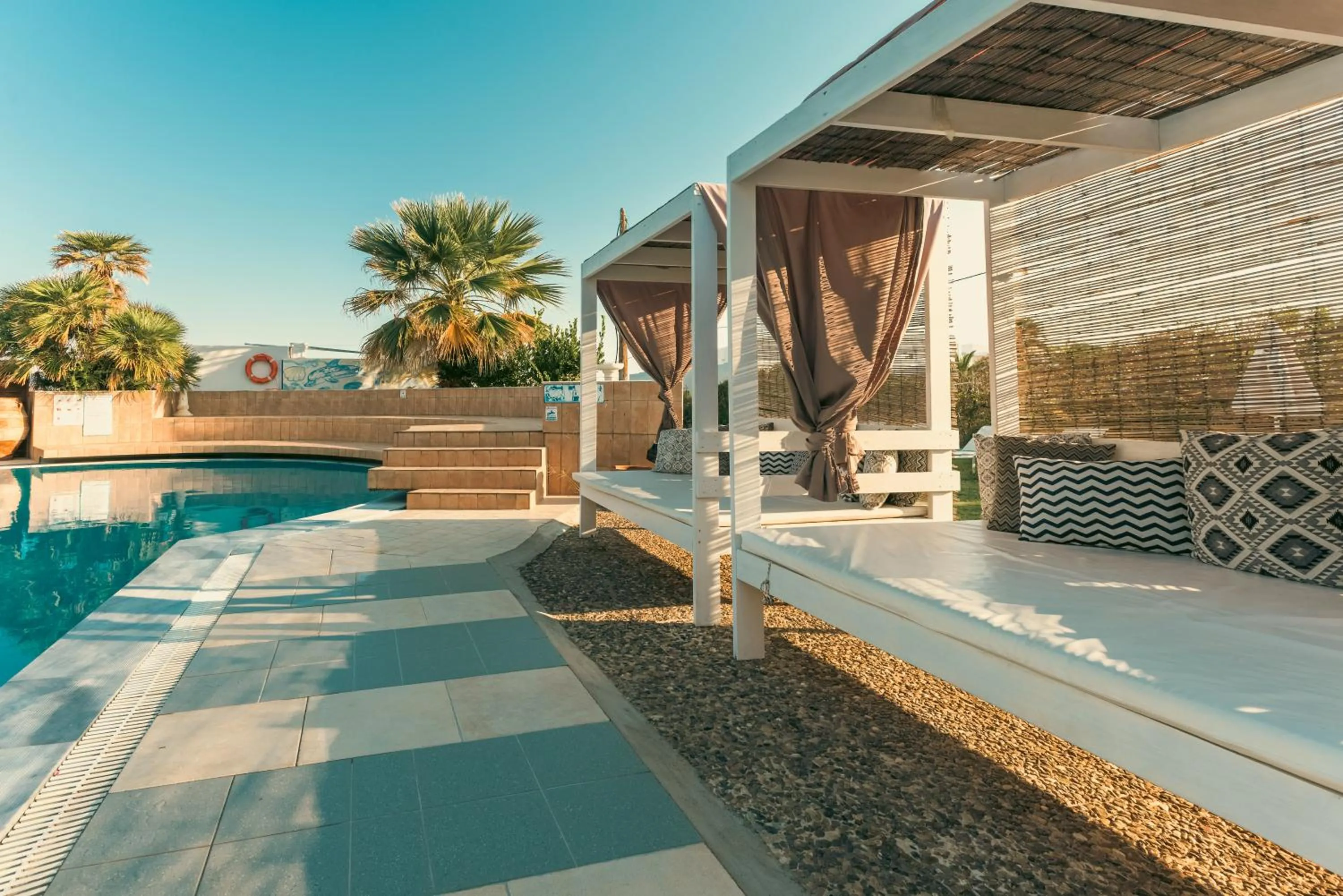 Swimming pool in Gouves Bay by Omilos Hotels