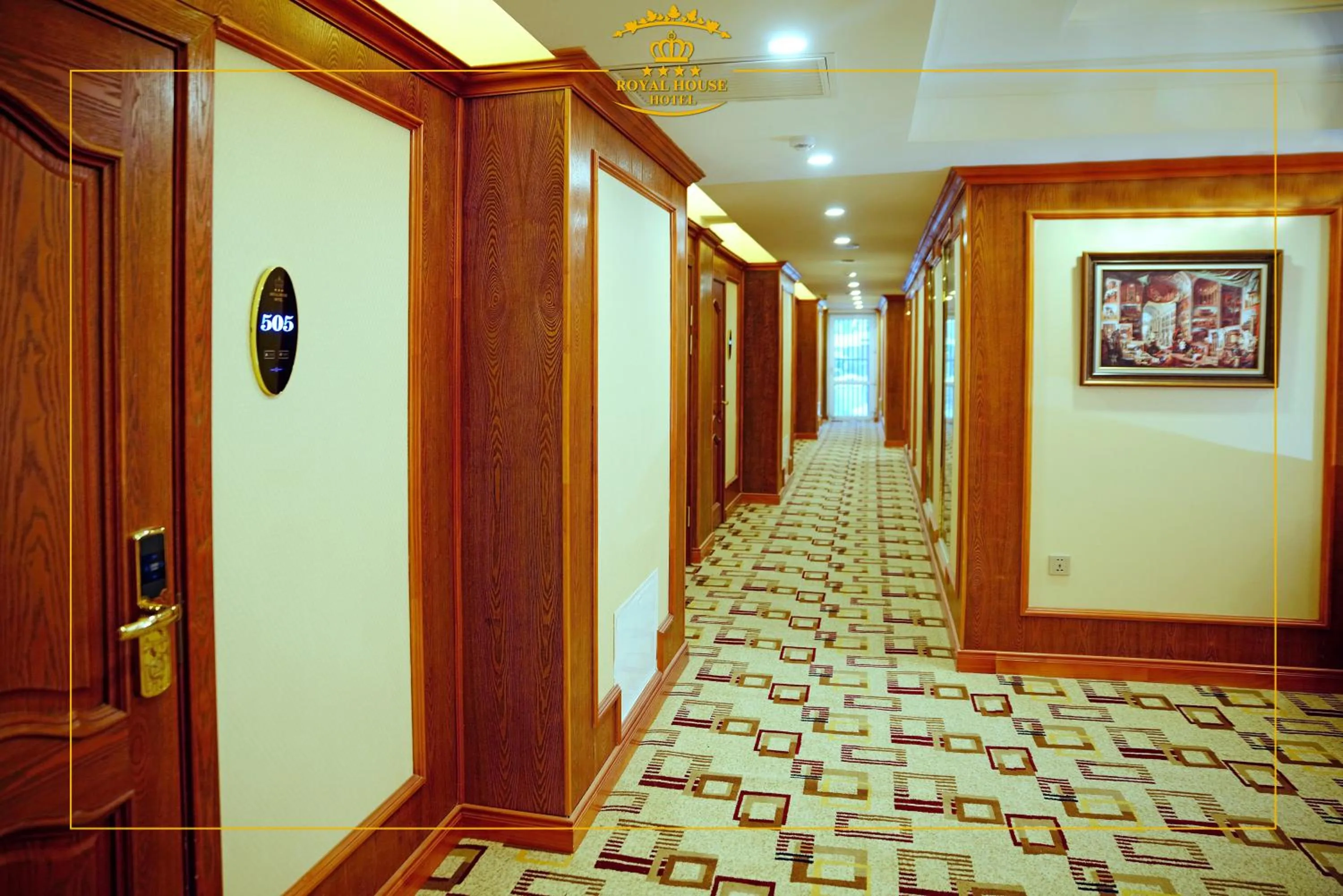 Floor plan in Royal House Hotel 2