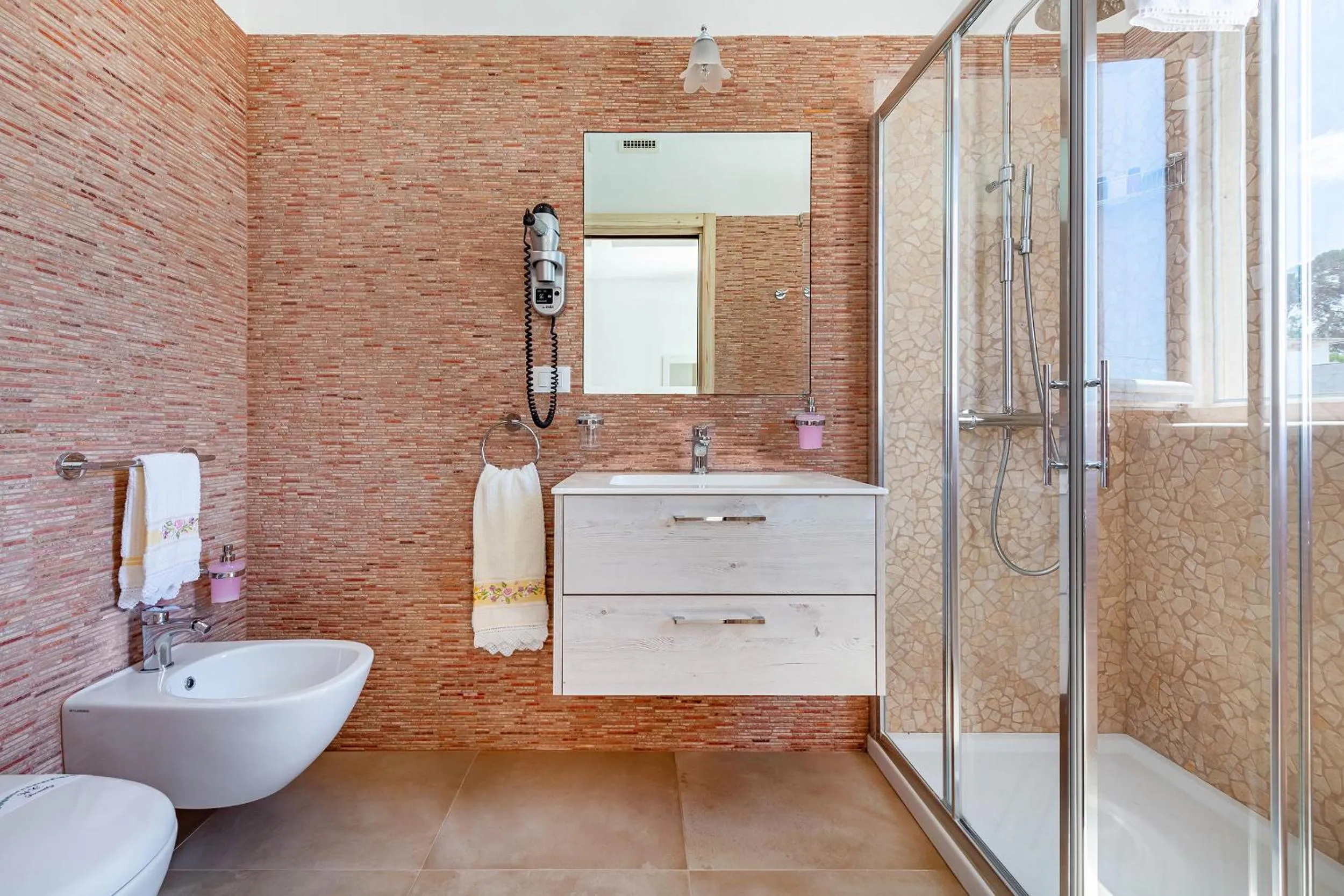 Bathroom in Villa Fumarola