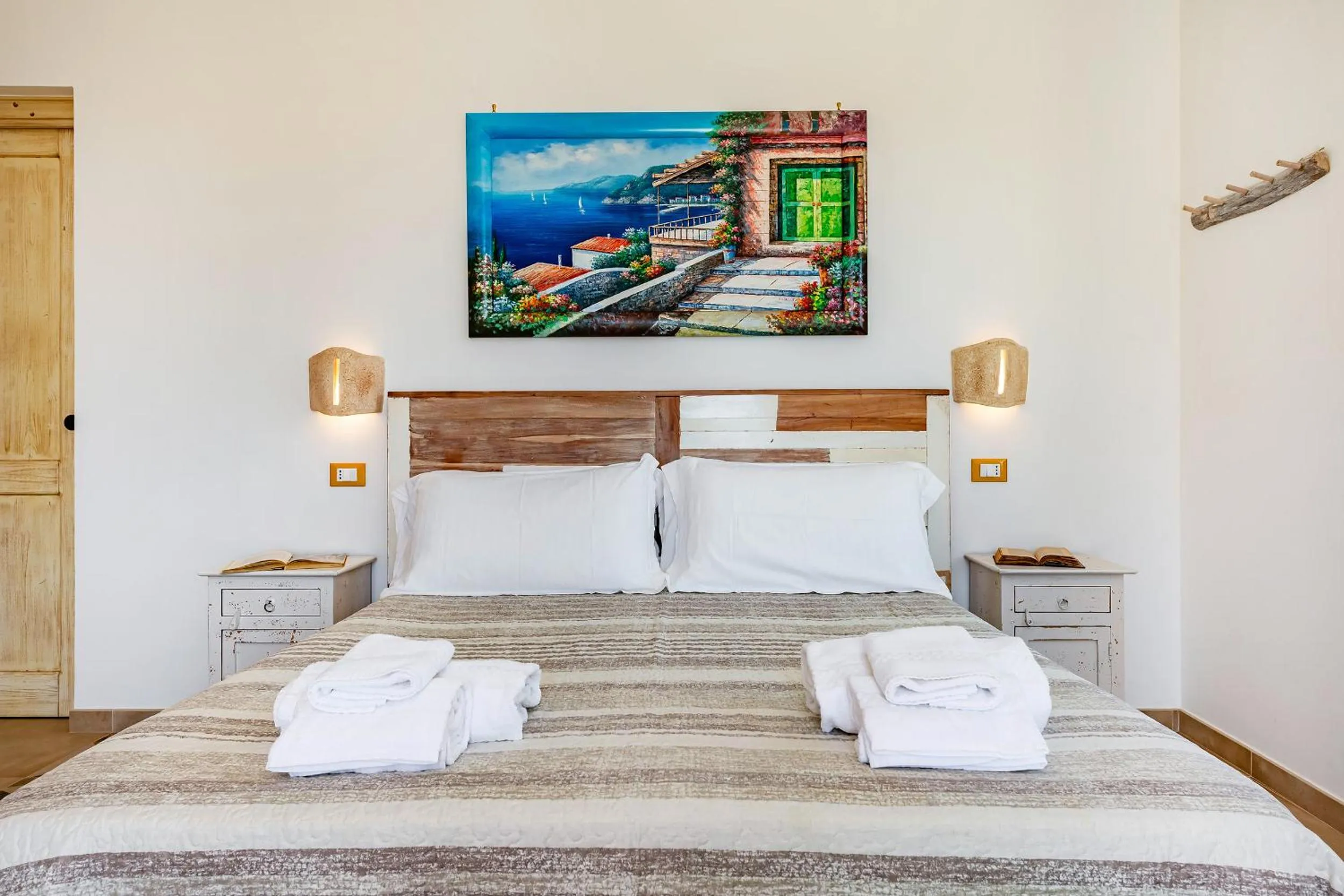 Bedroom, Bed in Villa Fumarola