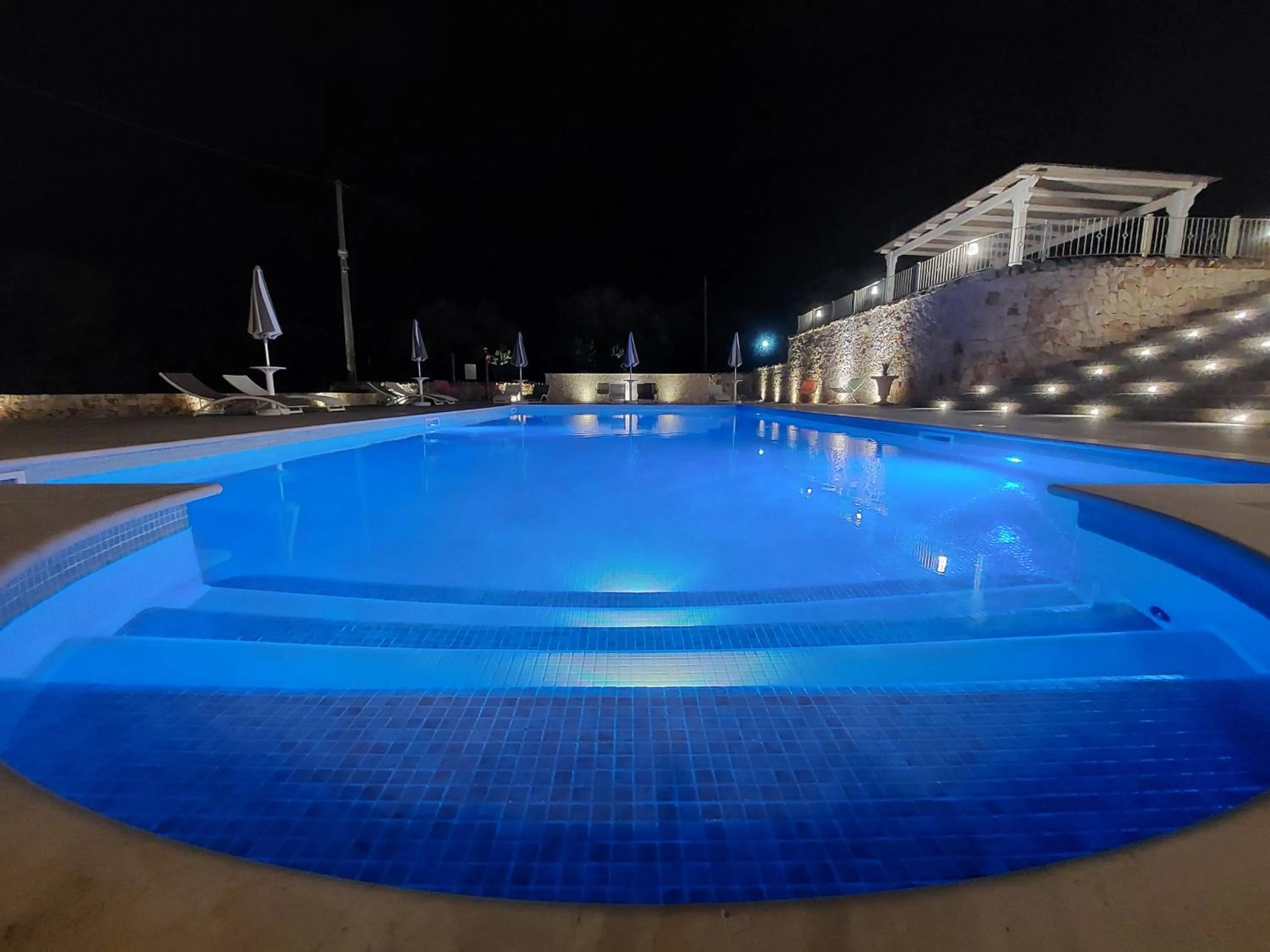 Swimming pool in Villa Fumarola