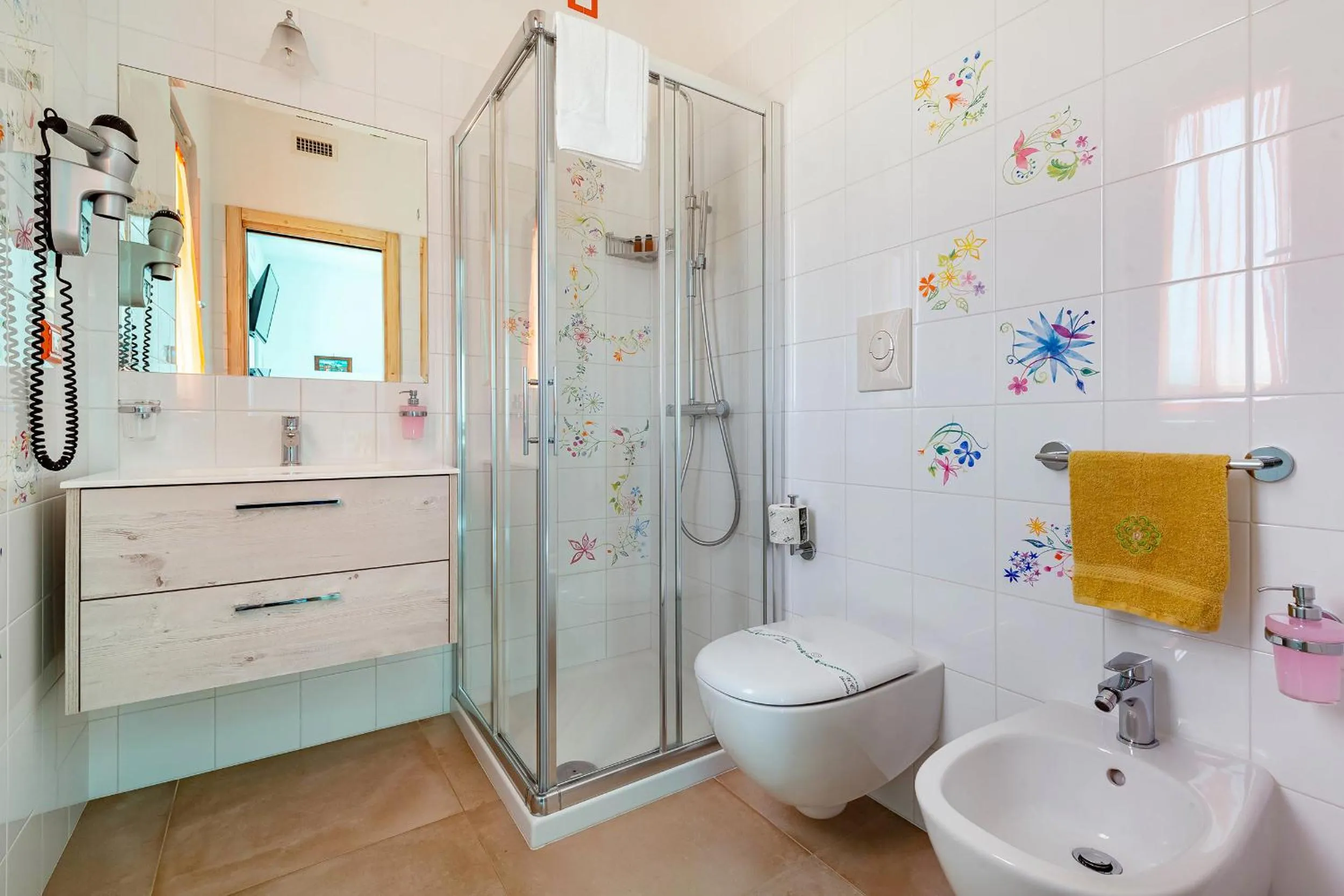 Bathroom in Villa Fumarola