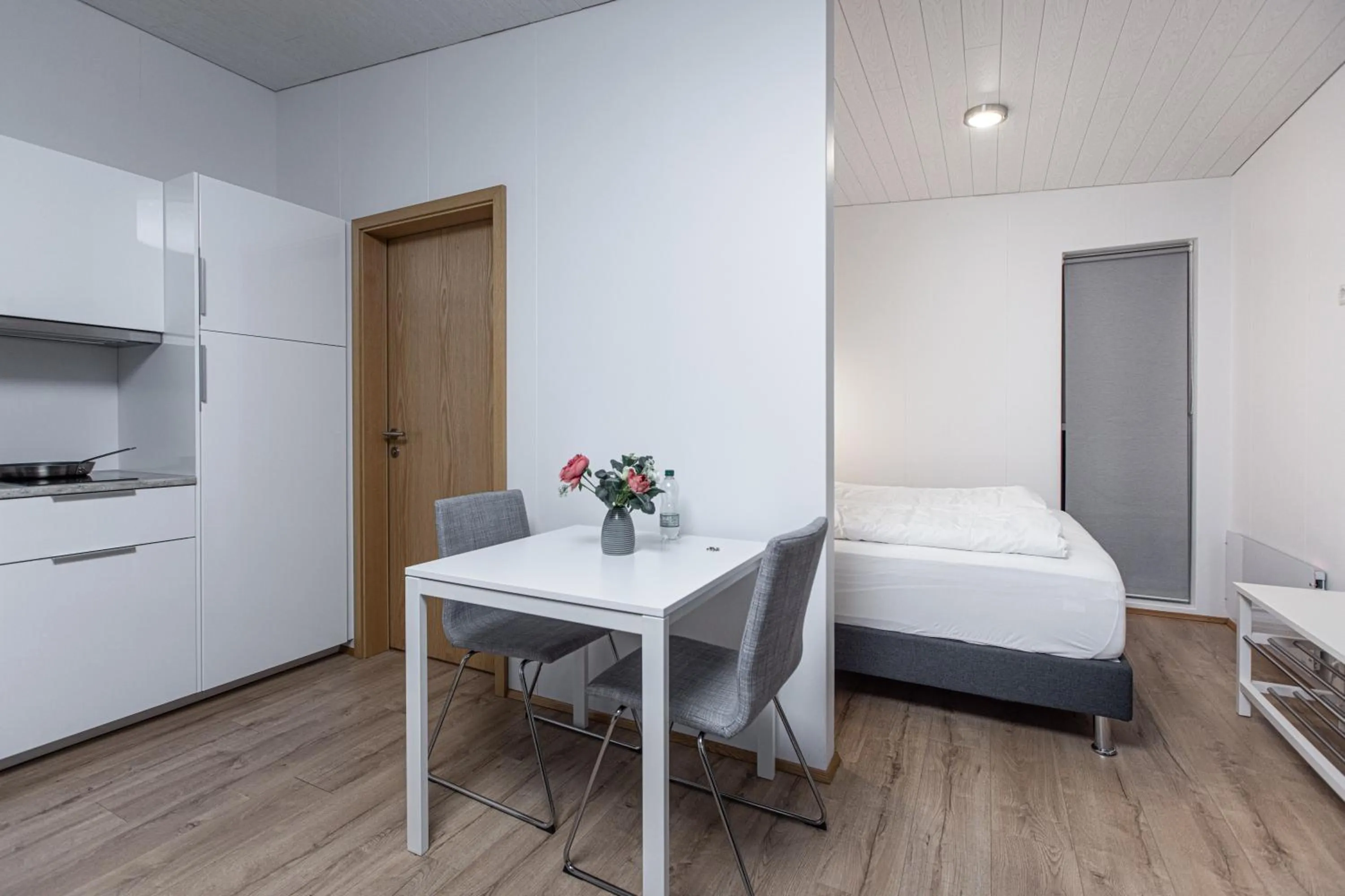 Bed in Krákhamar Apartments