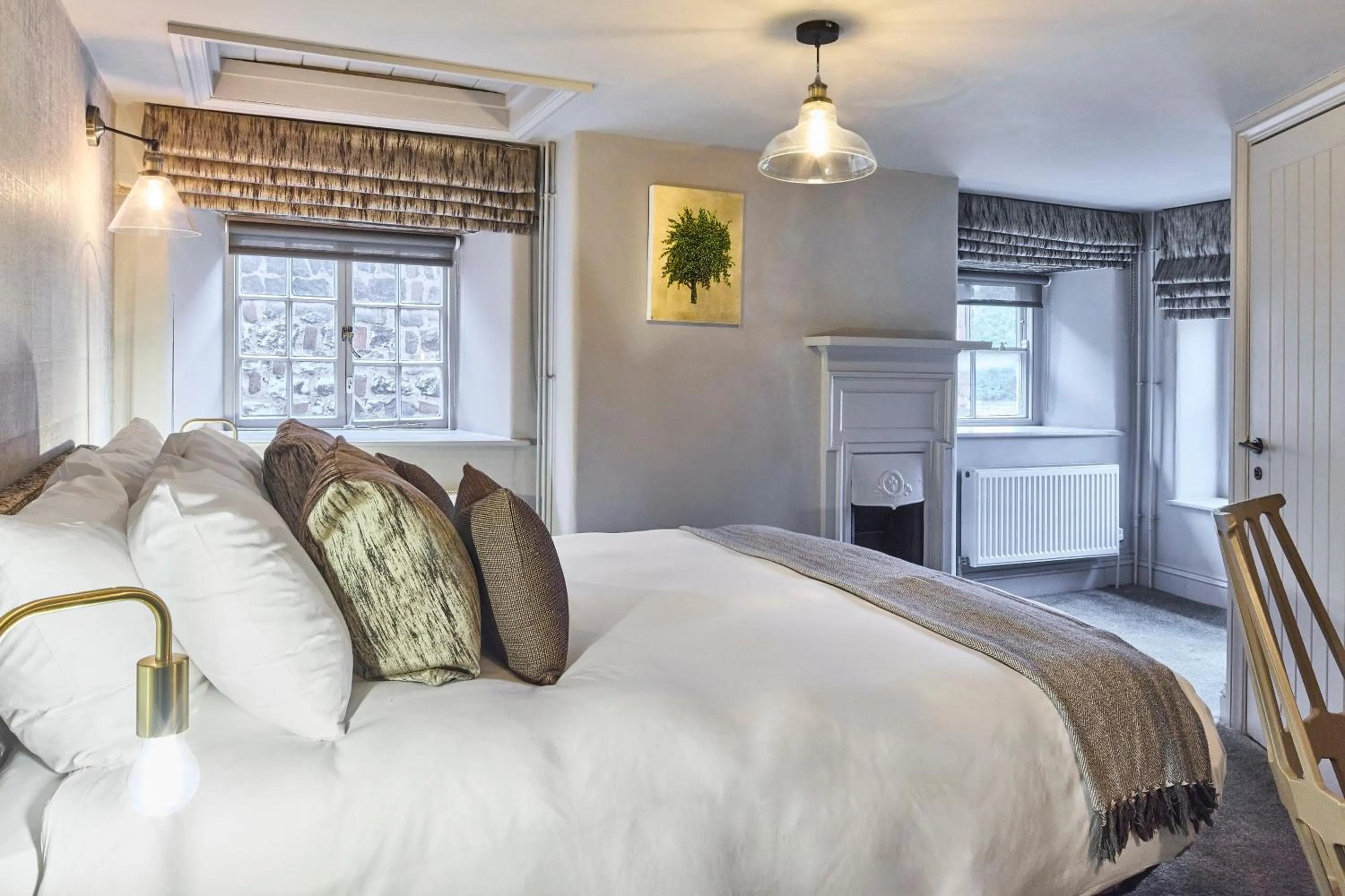 Bed in The Chequers Inn, Thornham