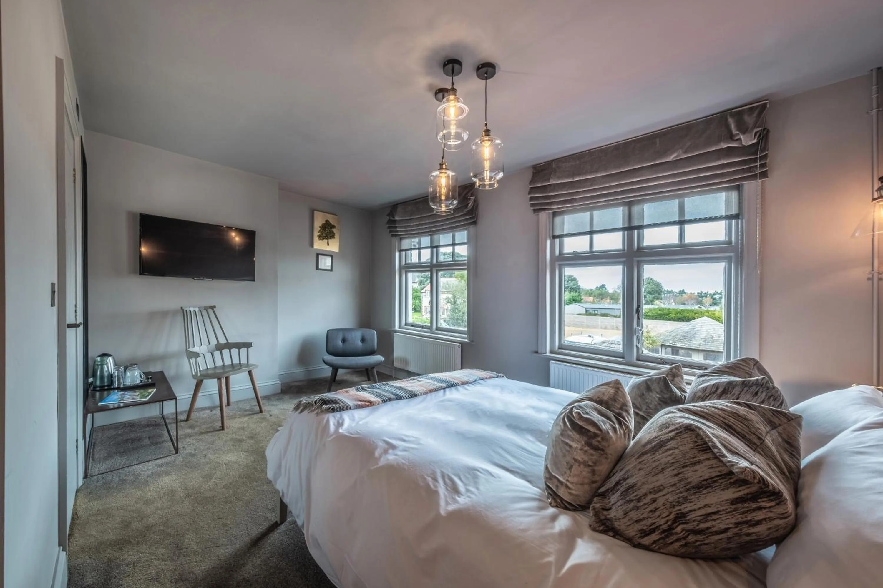 Bed in The Chequers Inn, Thornham