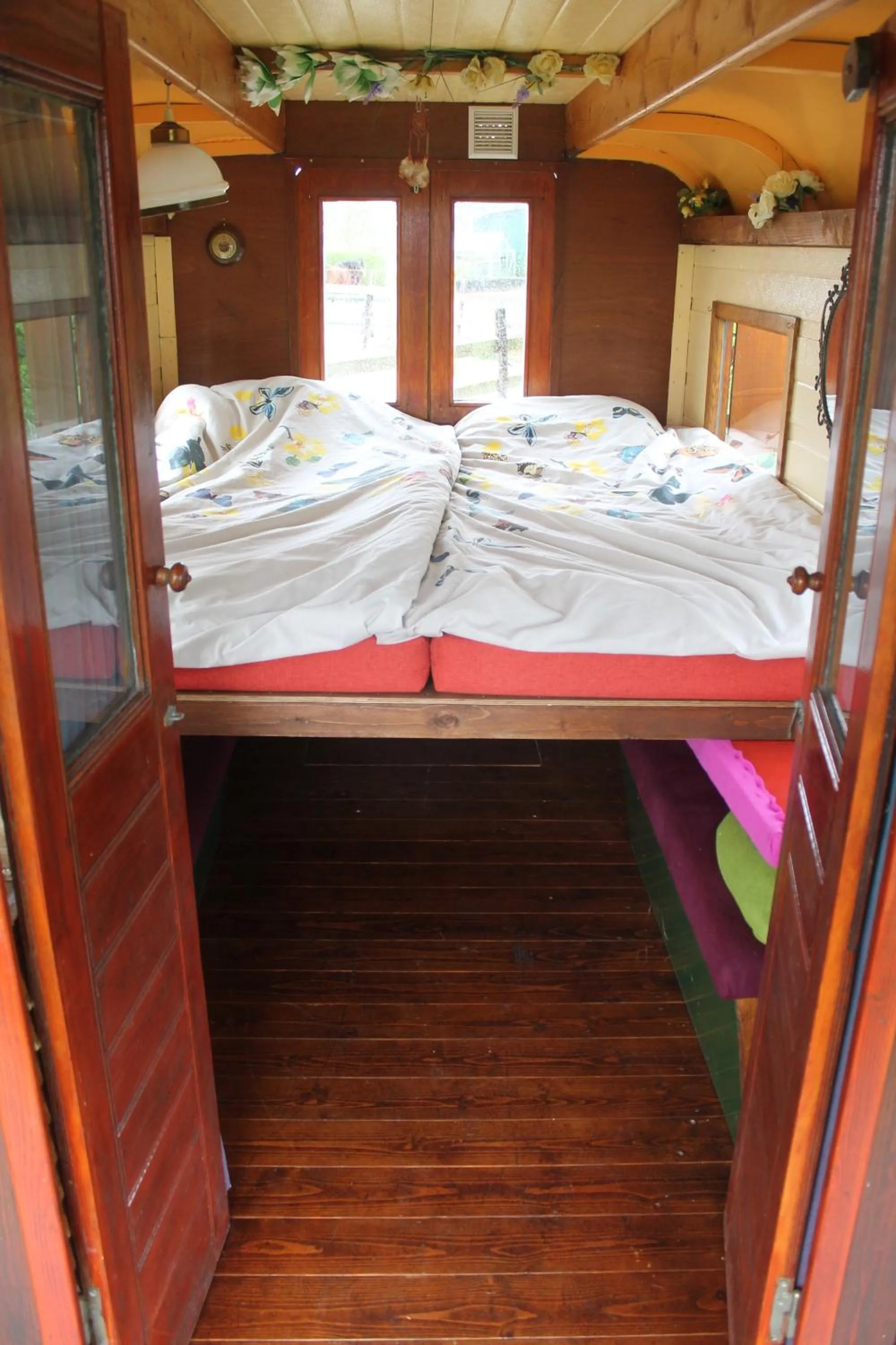 Bed in Pipowagen