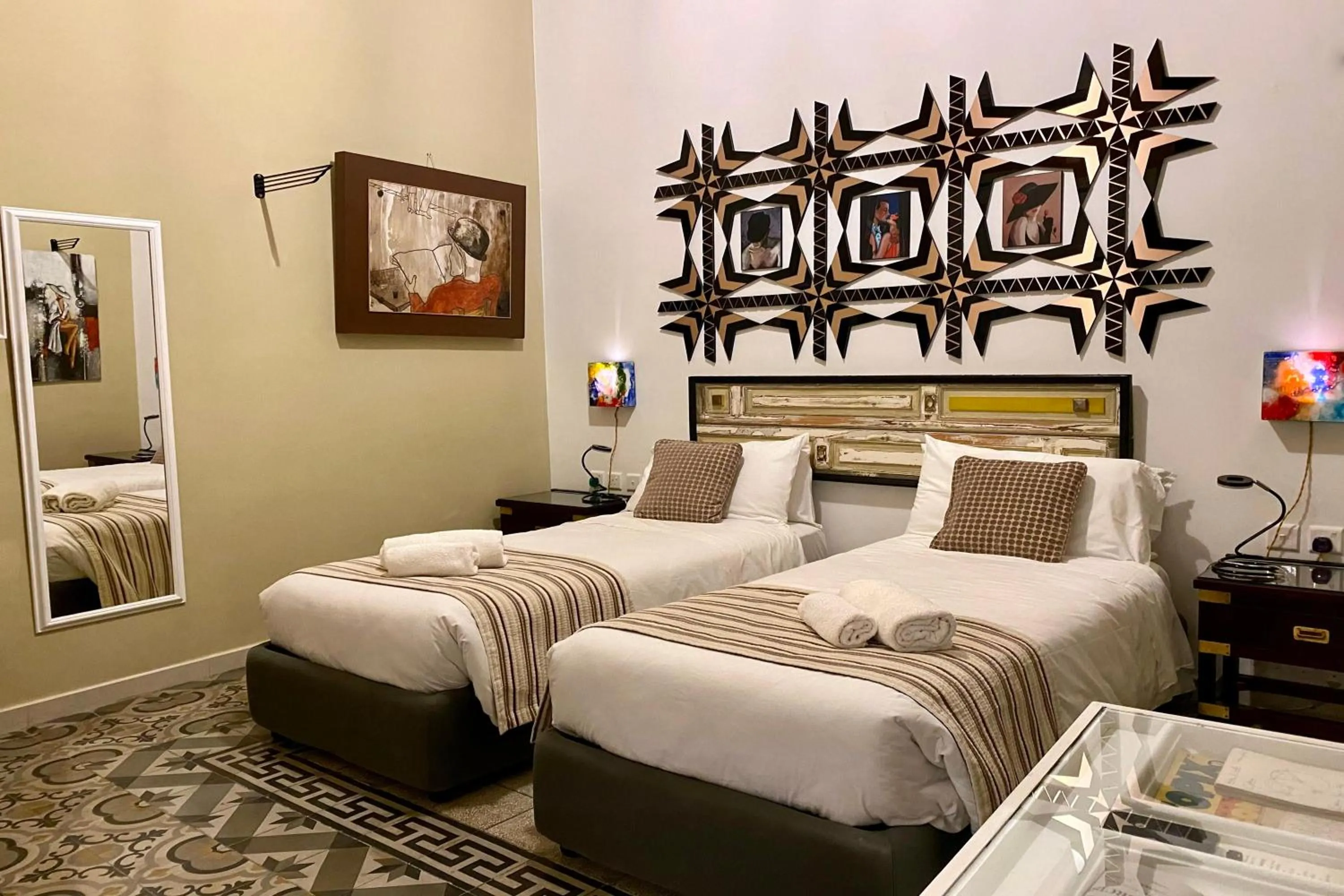 Twin Room with Balcony in BOCO Boutique Hotel