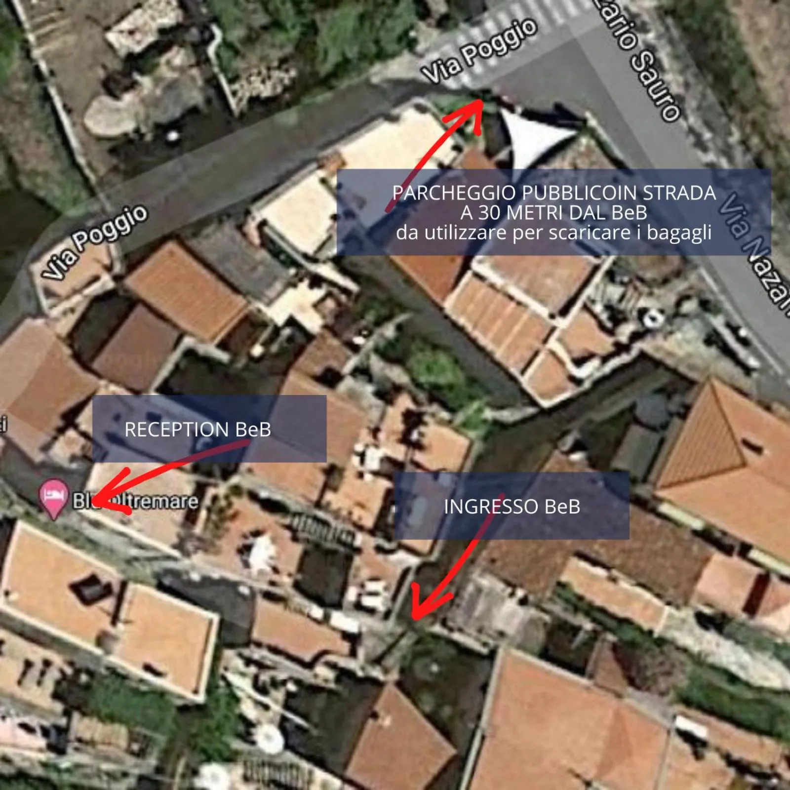Parking in Blu Oltremare