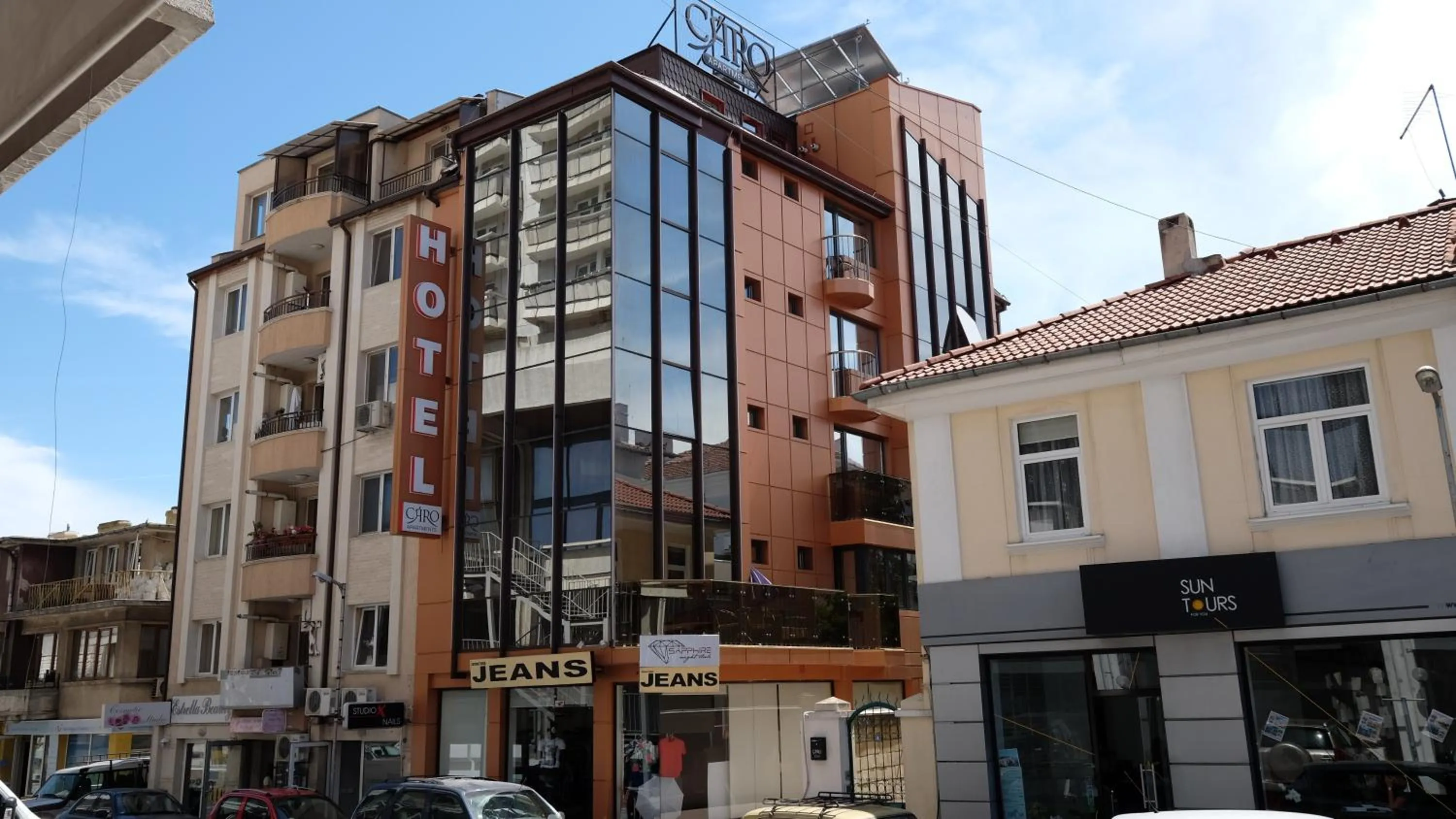 Property building in Caro Apartments & Rooms