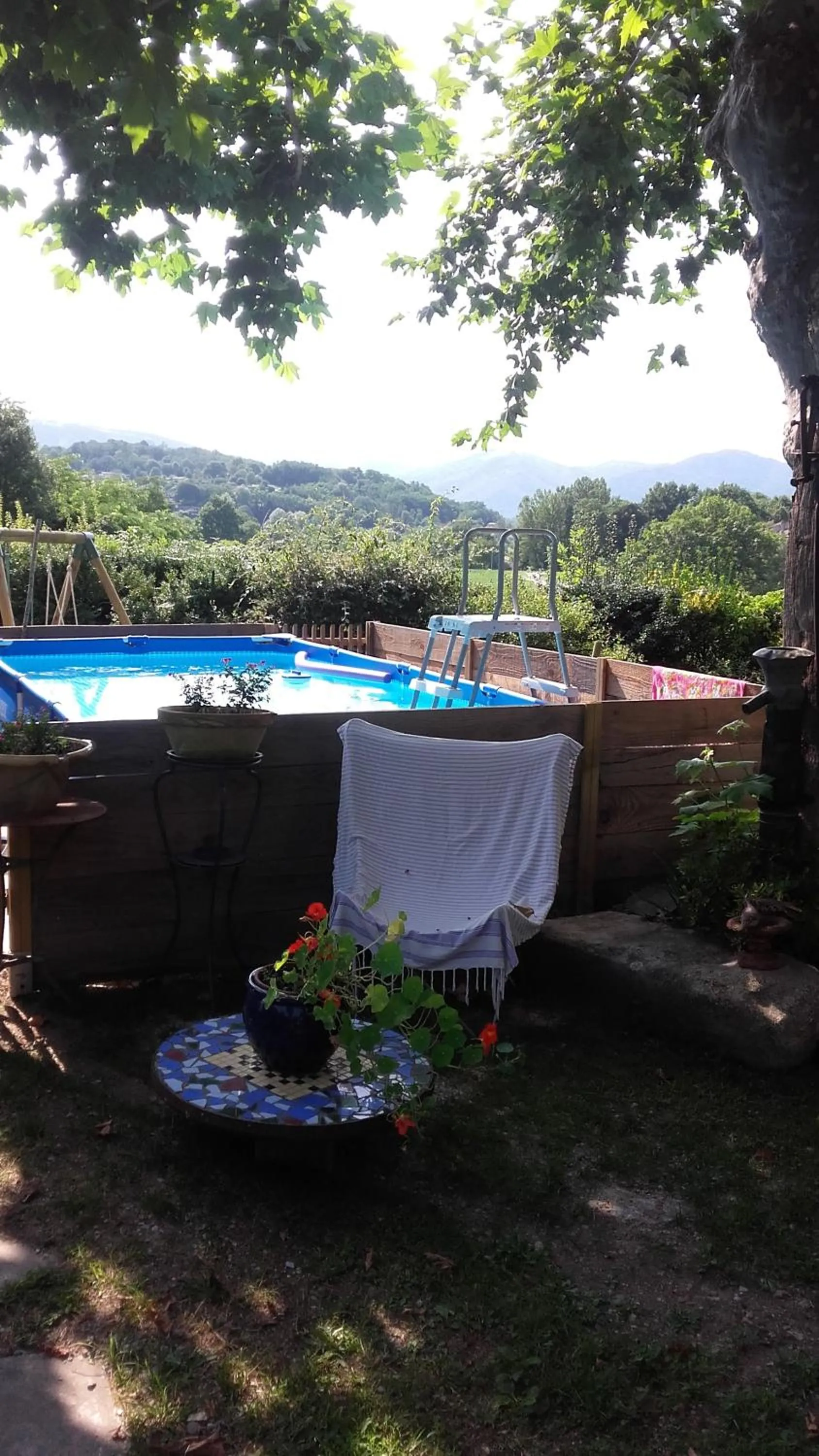 Mountain view in la maison d'Anna chambres d hôtes