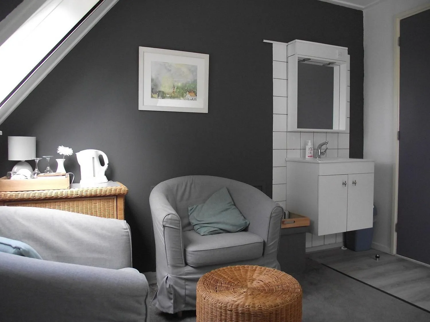 Seating area in B&B Landgoed Sonneborghe