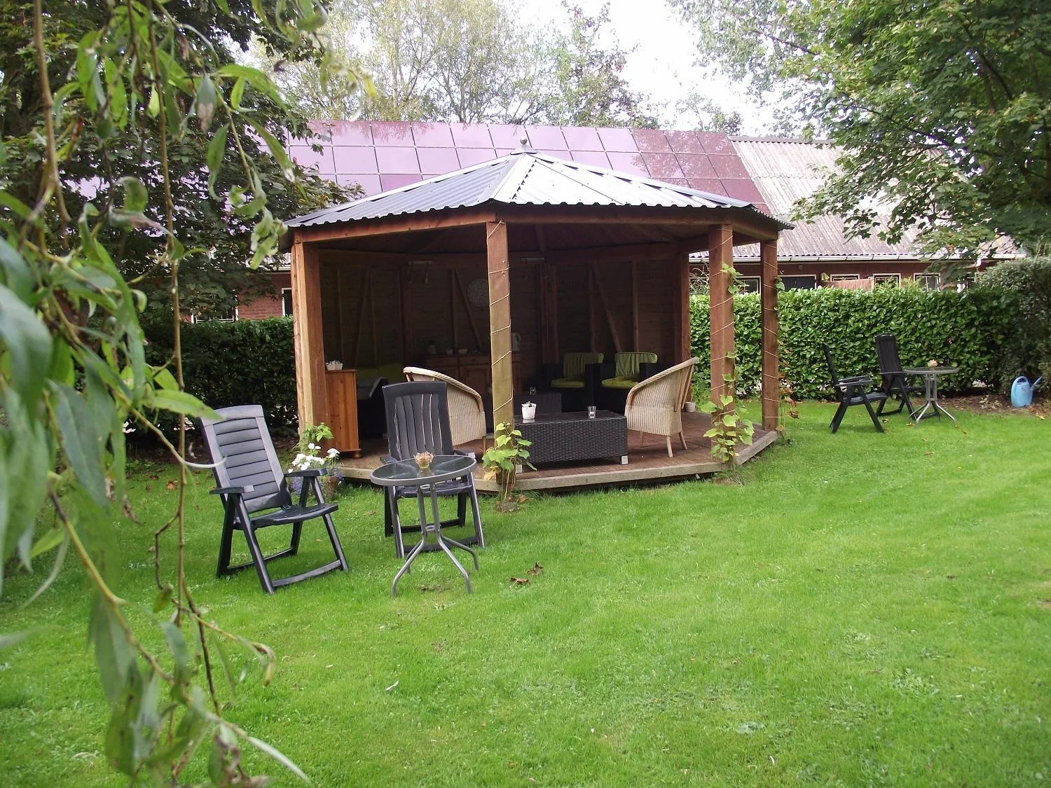 Garden in B&B Landgoed Sonneborghe