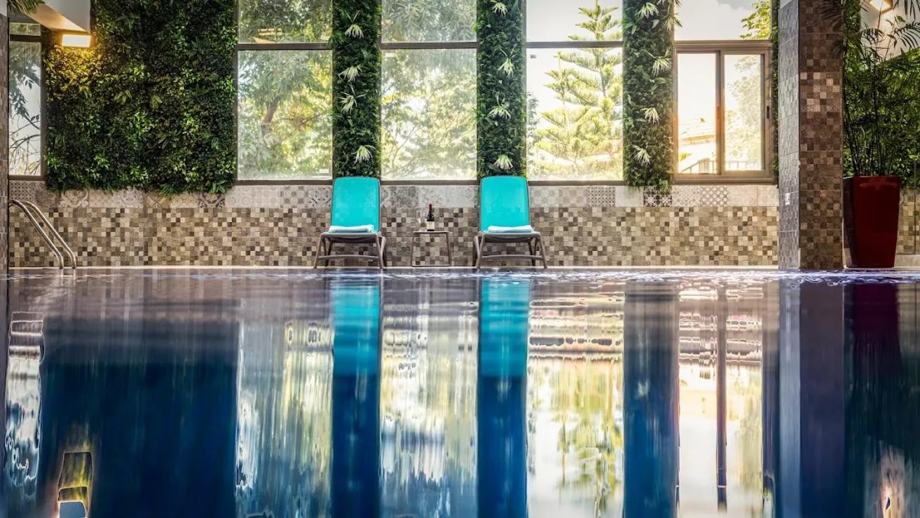 Swimming pool in Ramada Olivie Nazareth