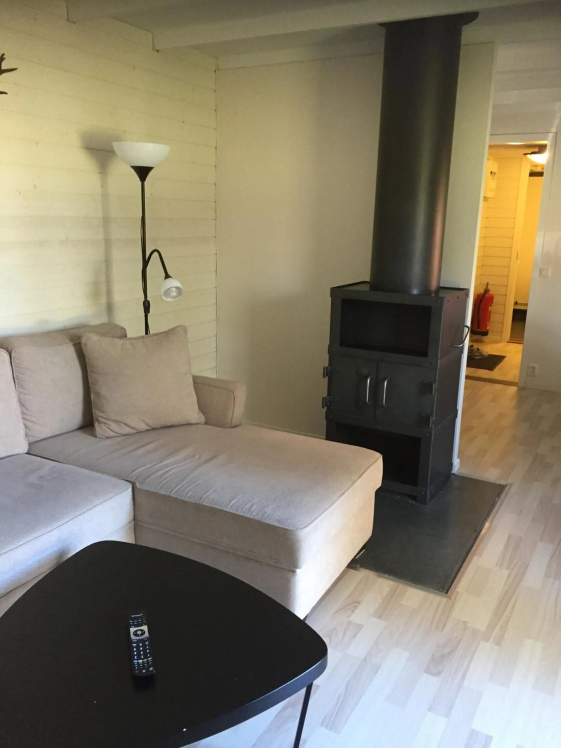 Living room in Klitterbyn Lodge