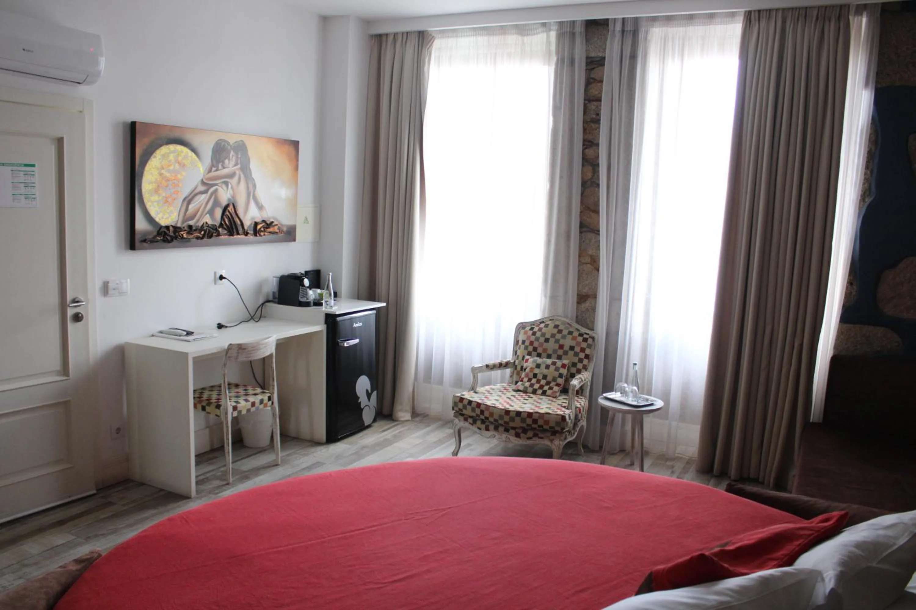 Bed in Art'Otel Barcelos