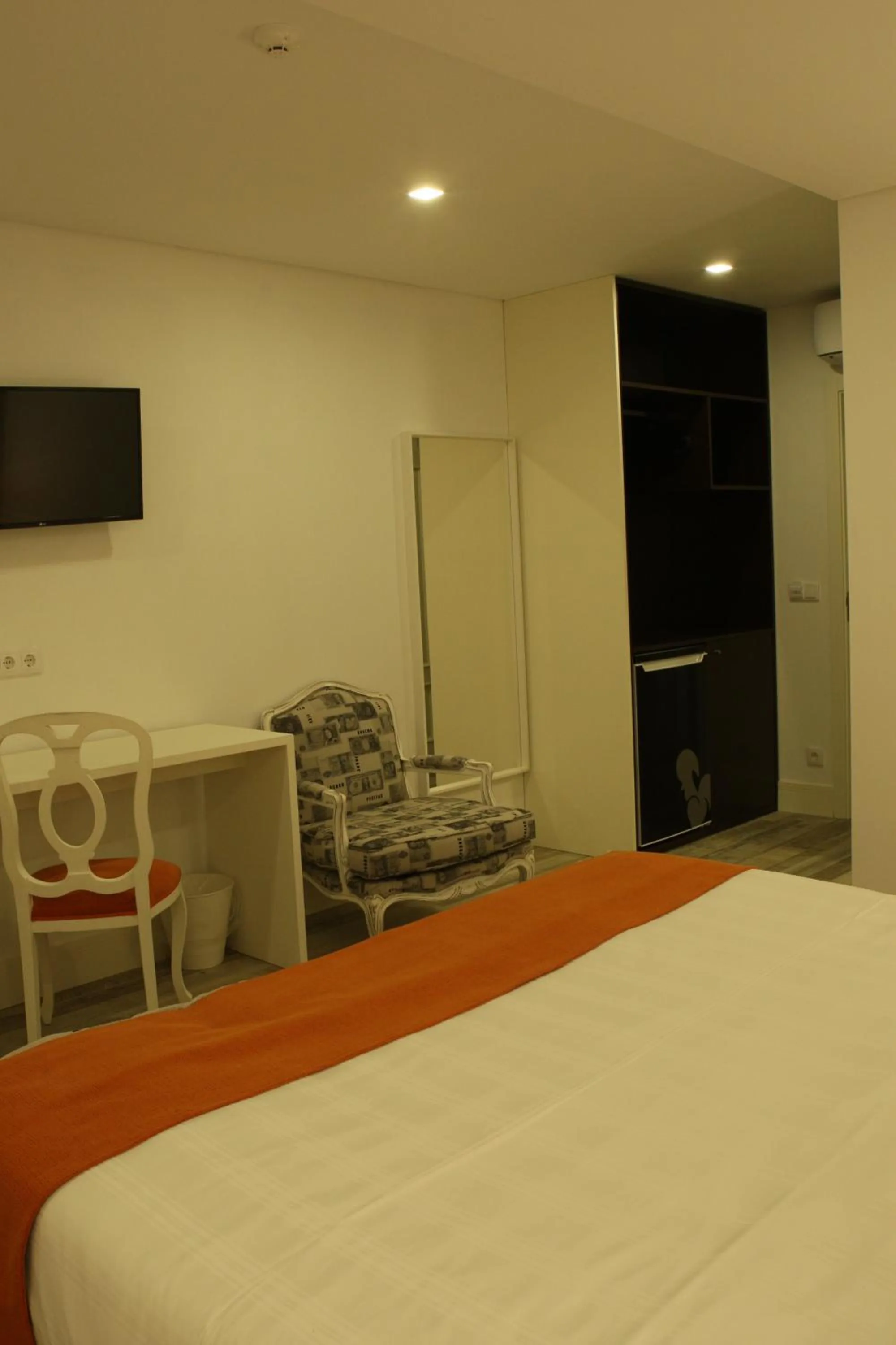 Bed in Art'Otel Barcelos