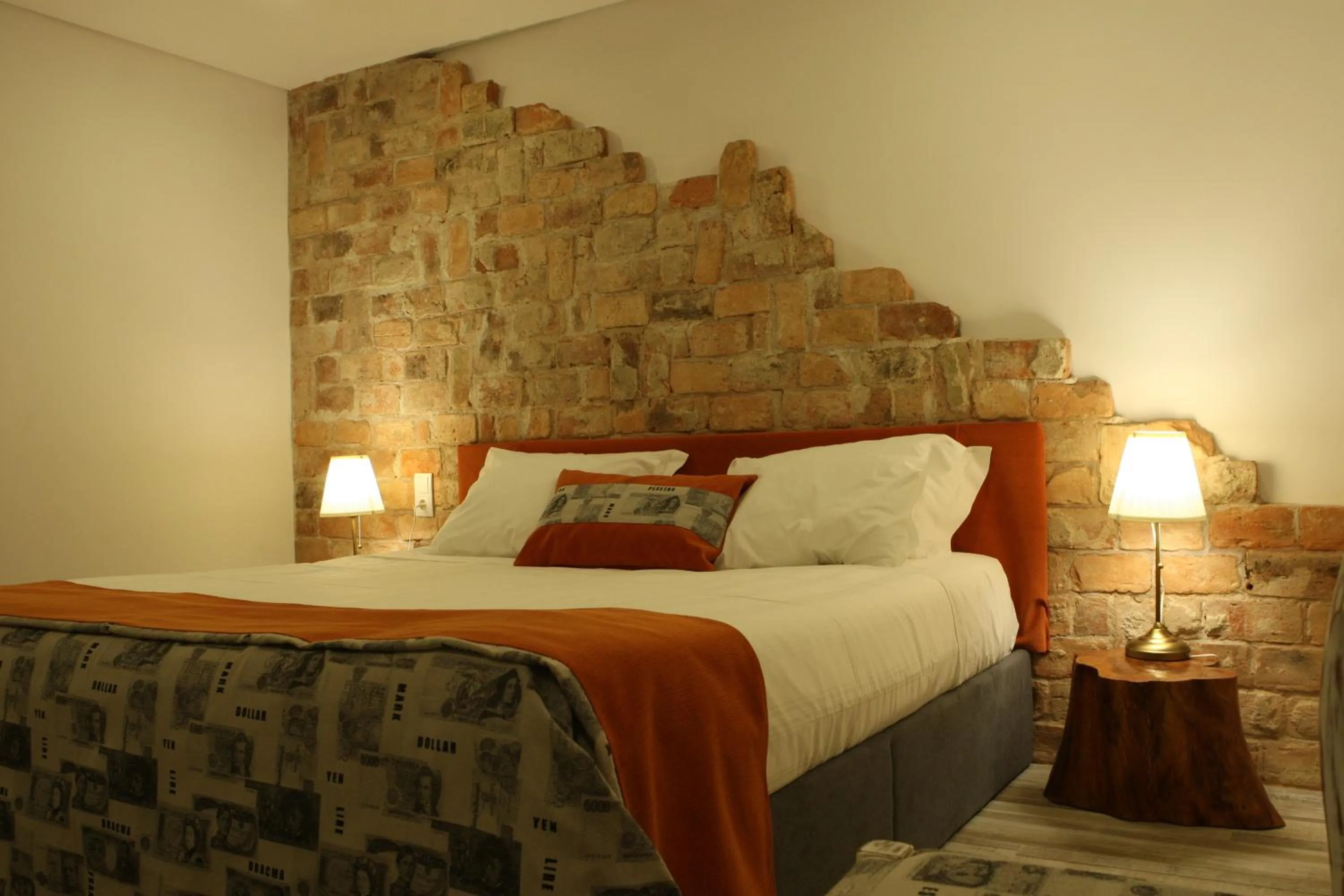 Bed in Art'Otel Barcelos