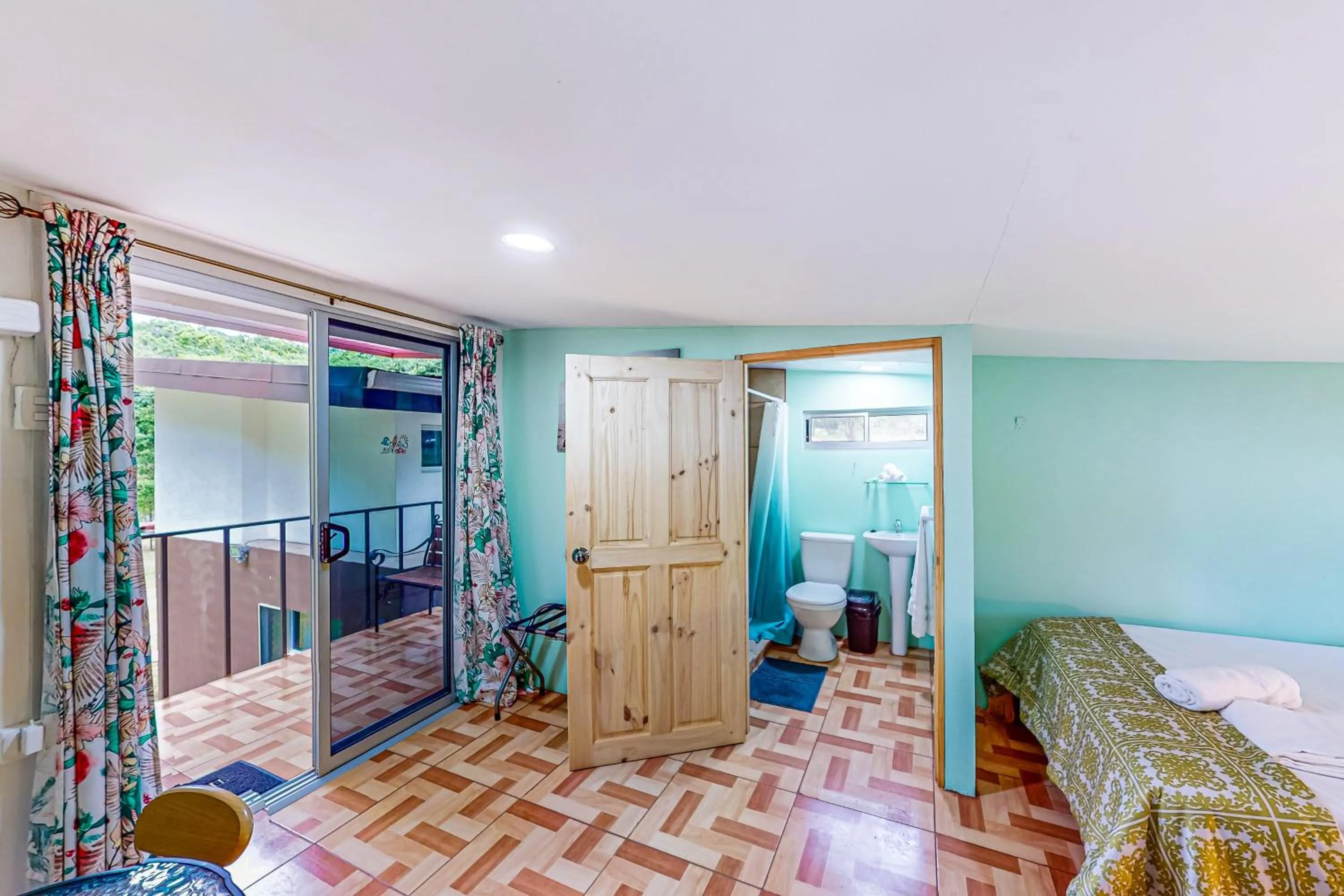 Bed in Nueva Villa Paraíso Four Villas