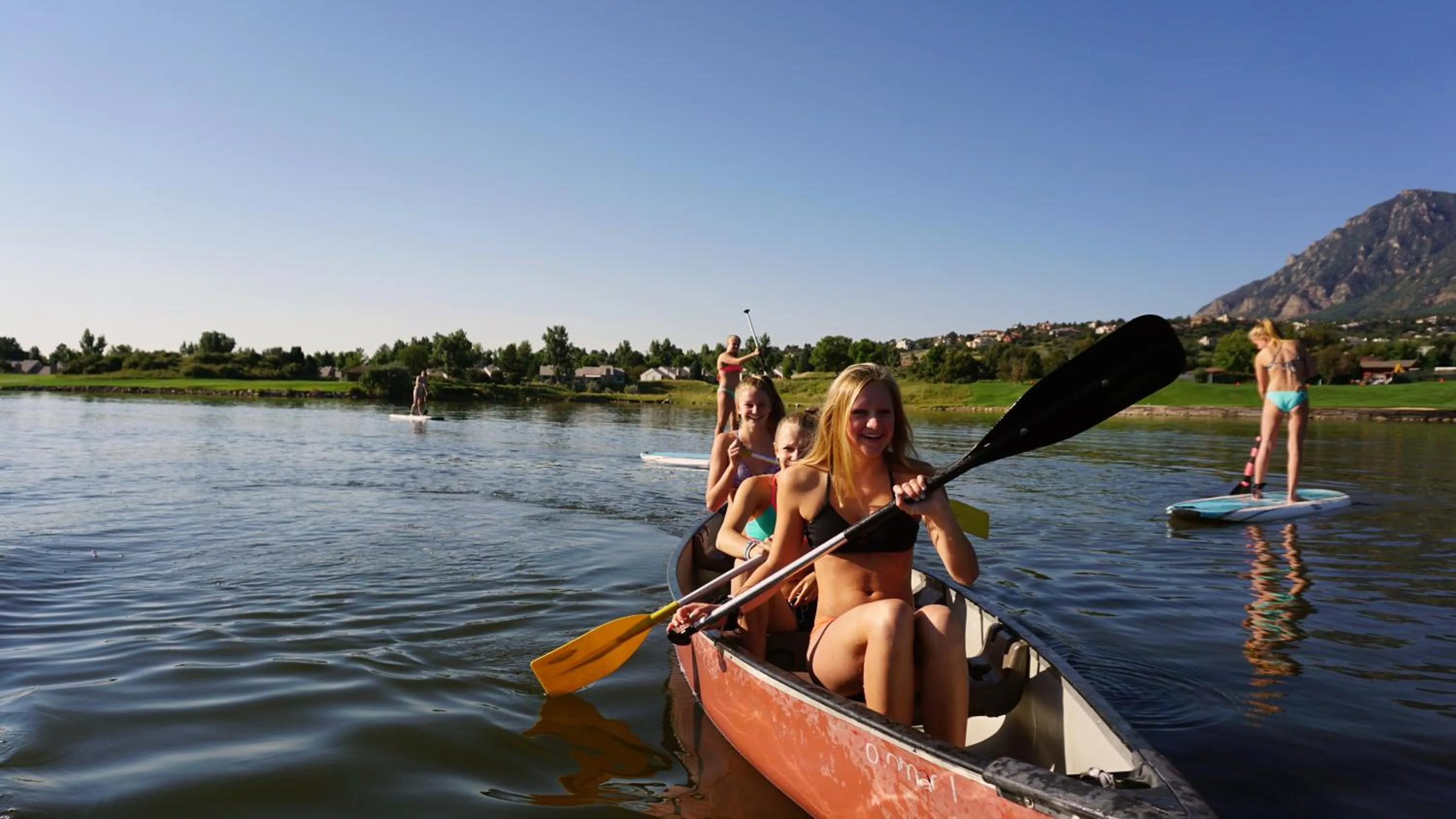 Canoeing in Cheyenne Mountain Resort, a Destination by Hyatt Hotels