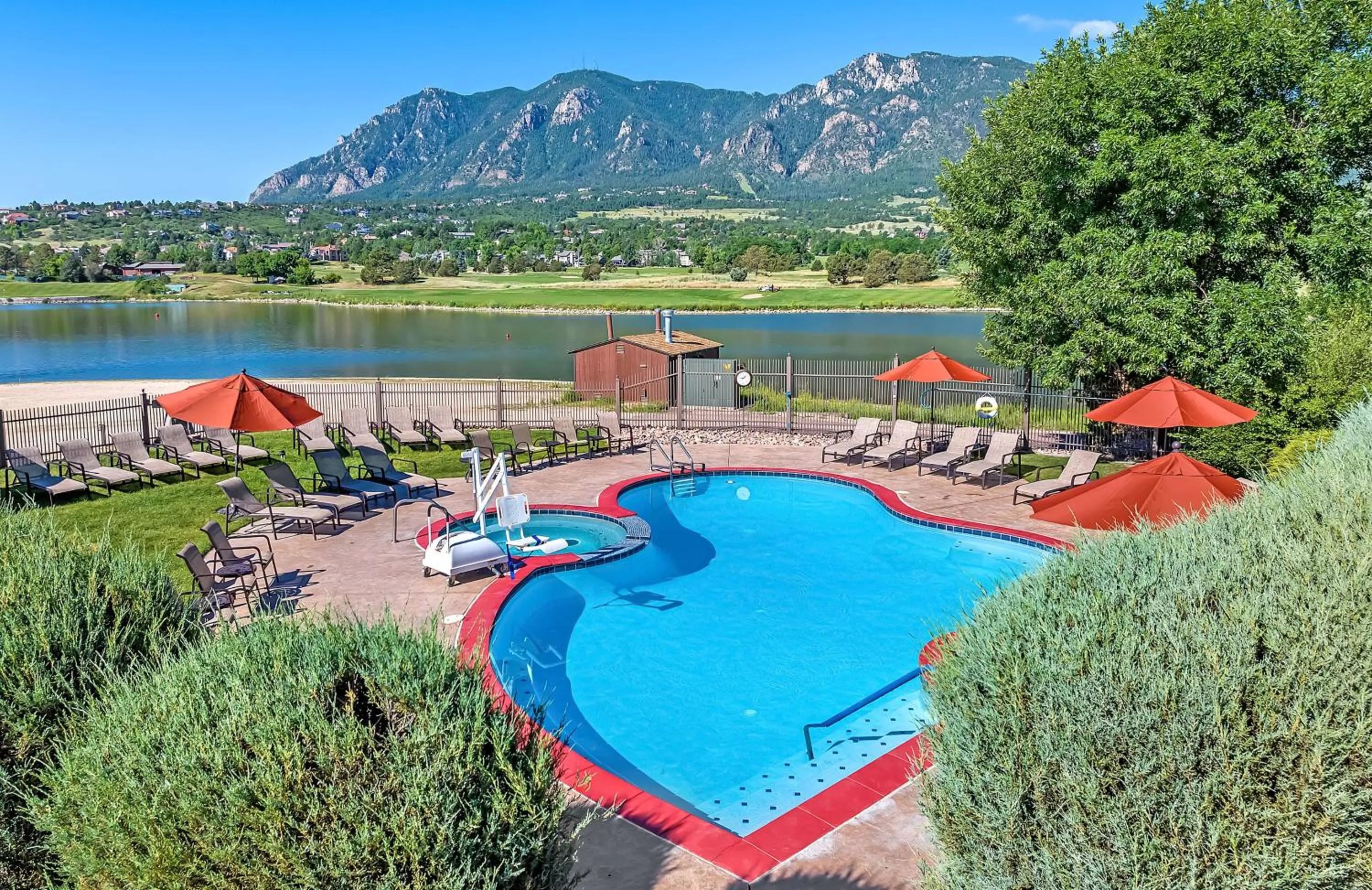Swimming pool in Cheyenne Mountain Resort, a Destination by Hyatt Hotels