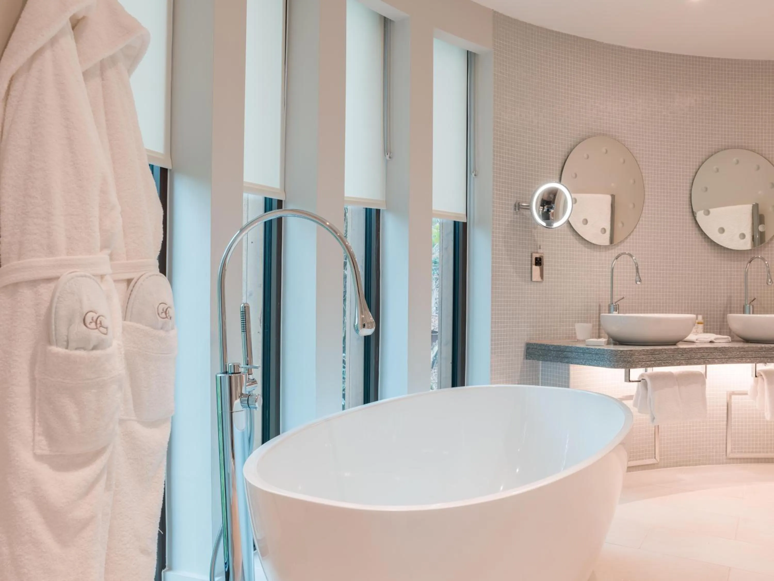 Bathroom in Chewton Glen Hotel - an Iconic Luxury Hotel