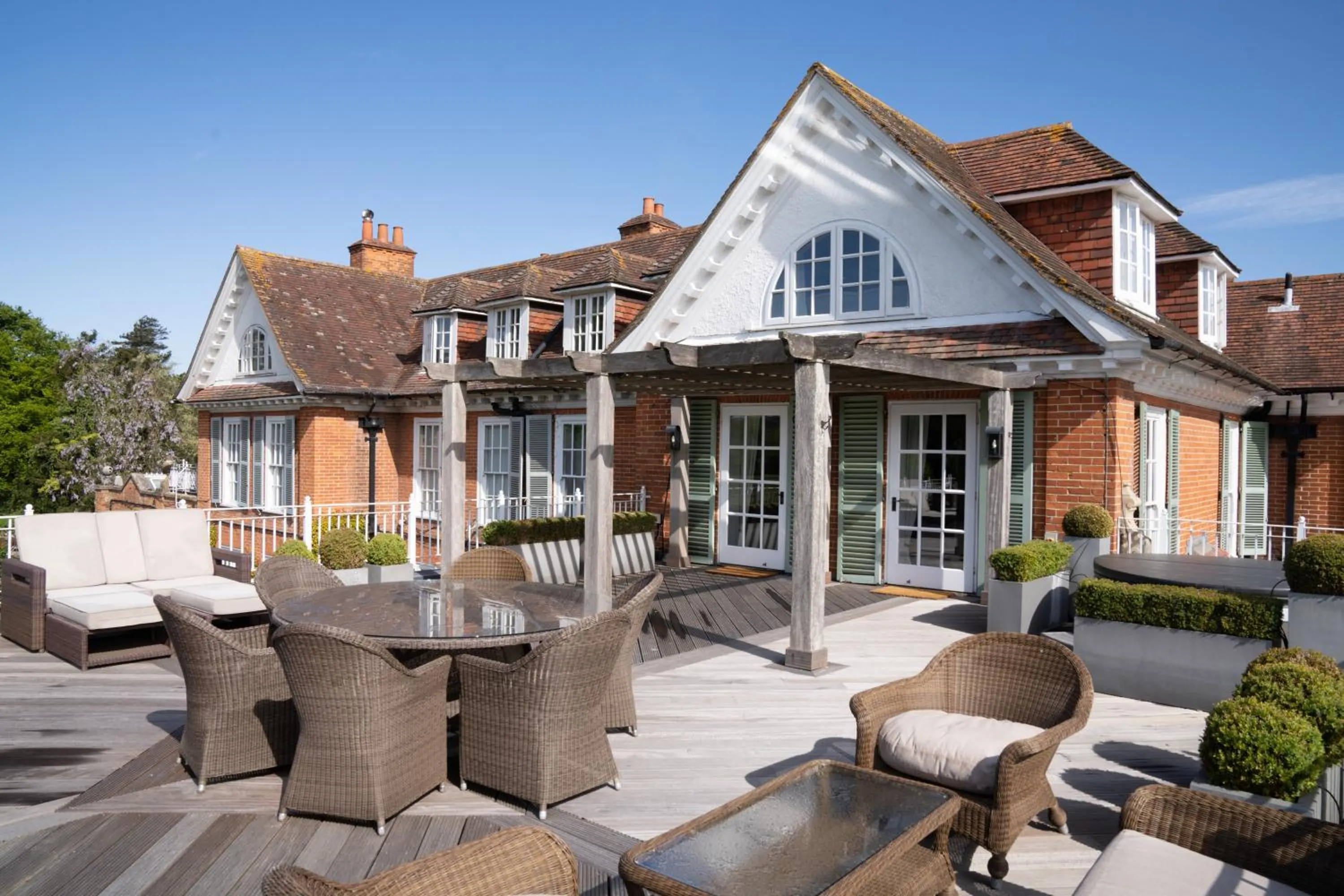 Balcony/Terrace in Chewton Glen Hotel - an Iconic Luxury Hotel