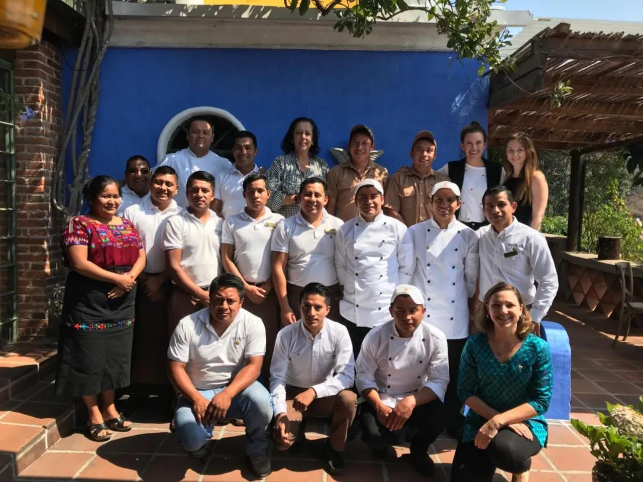 Staff in Hotel Casa Palopo