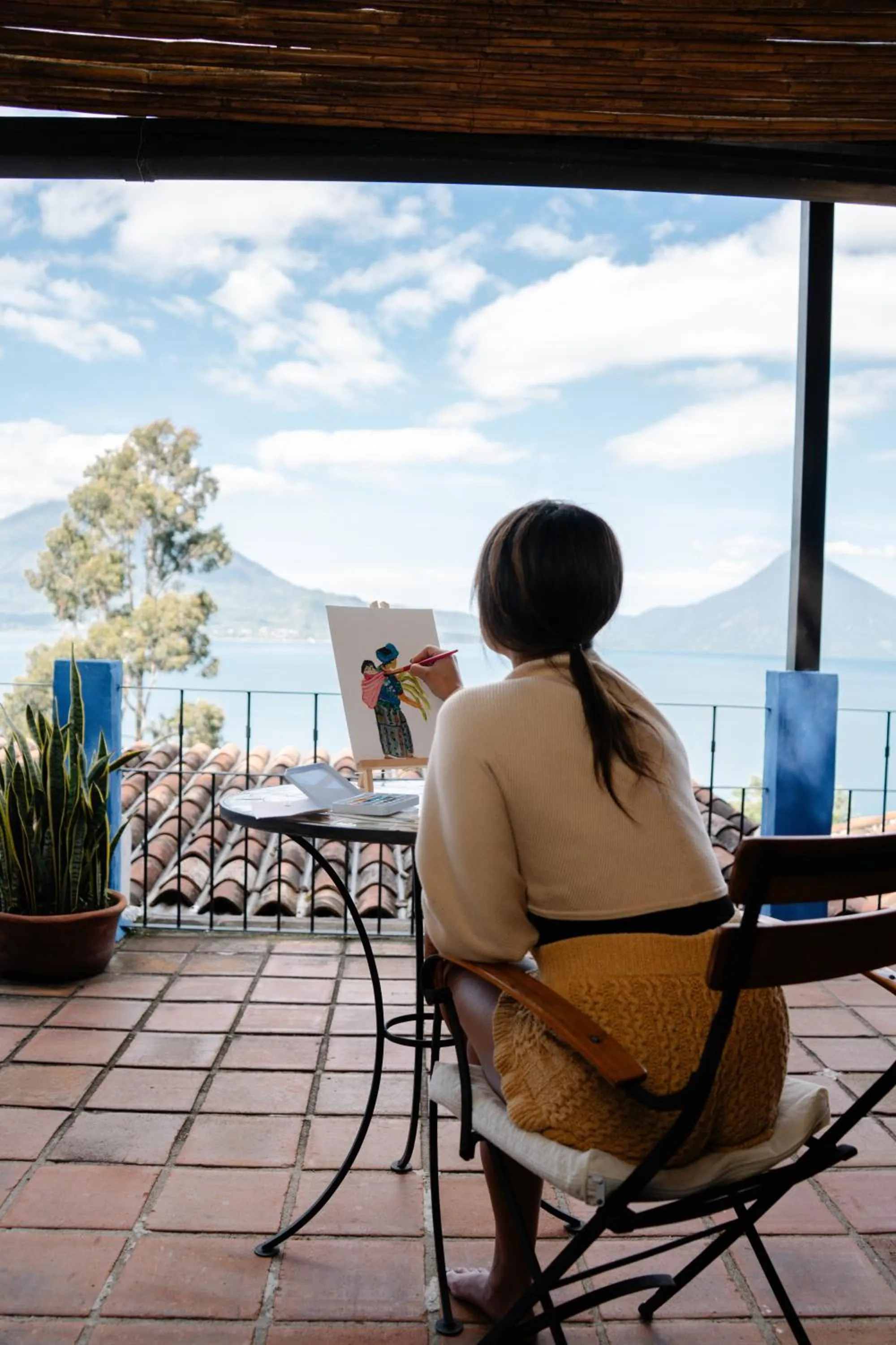 Balcony/Terrace in Hotel Casa Palopo