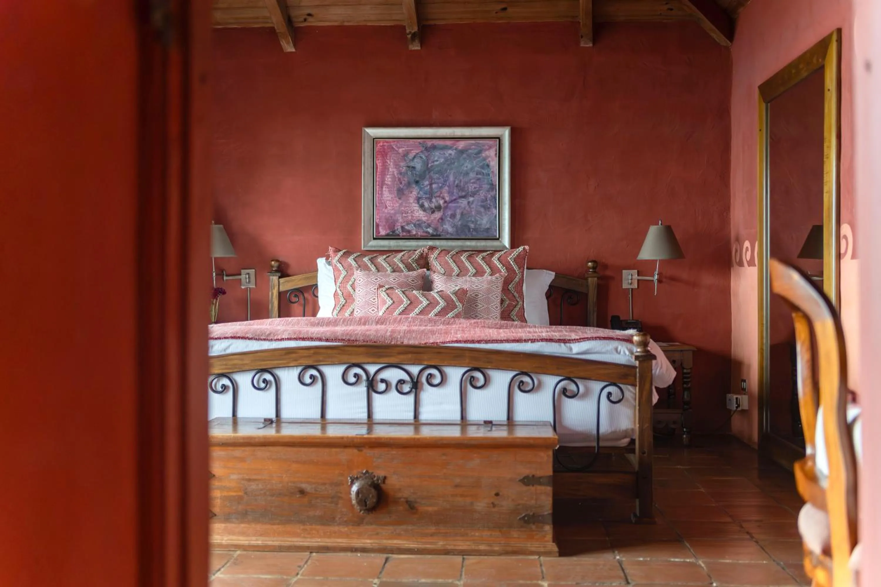 Photo of the whole room, Bed in Hotel Casa Palopo