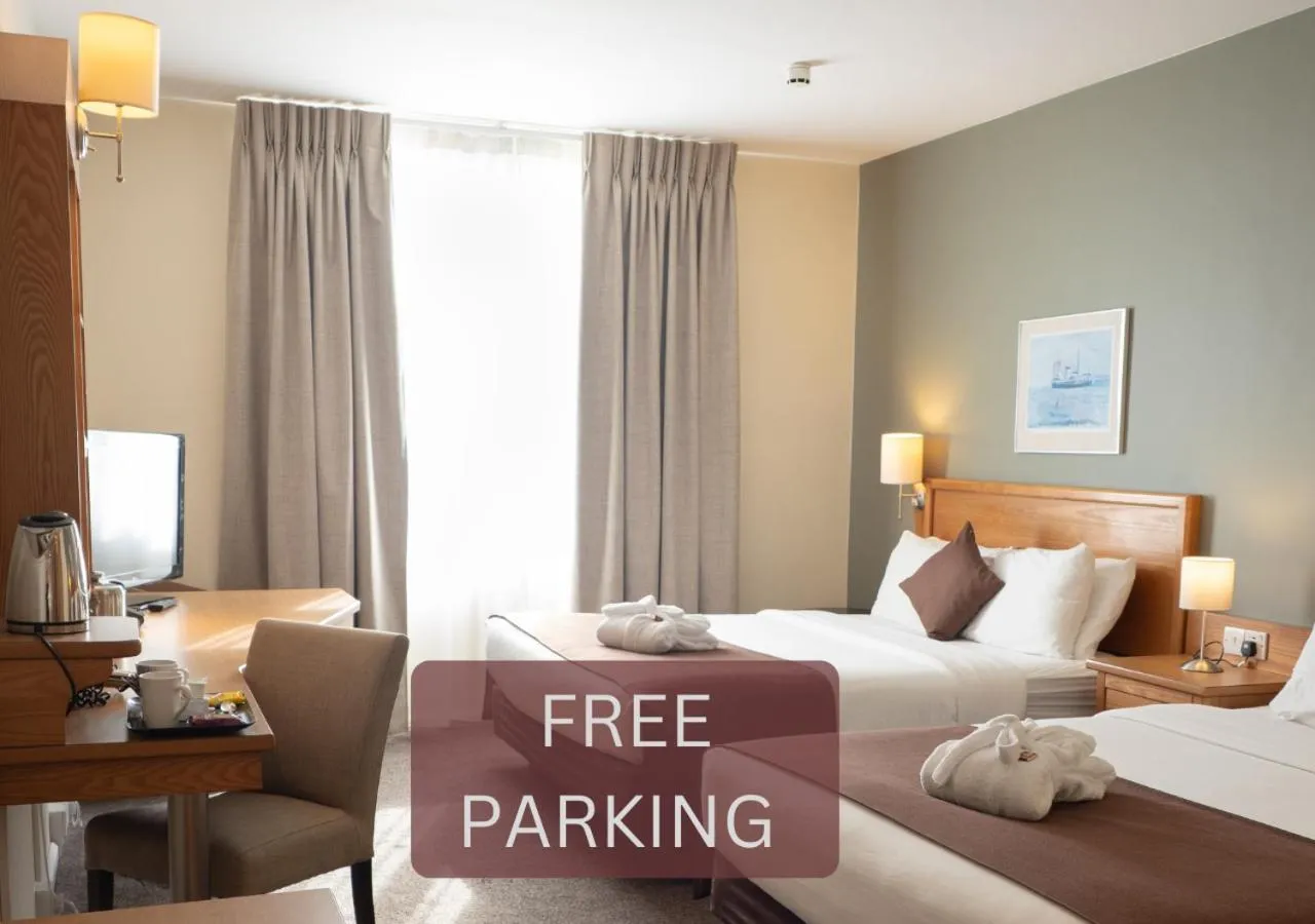 Bed in Future Inn Cardiff Bay