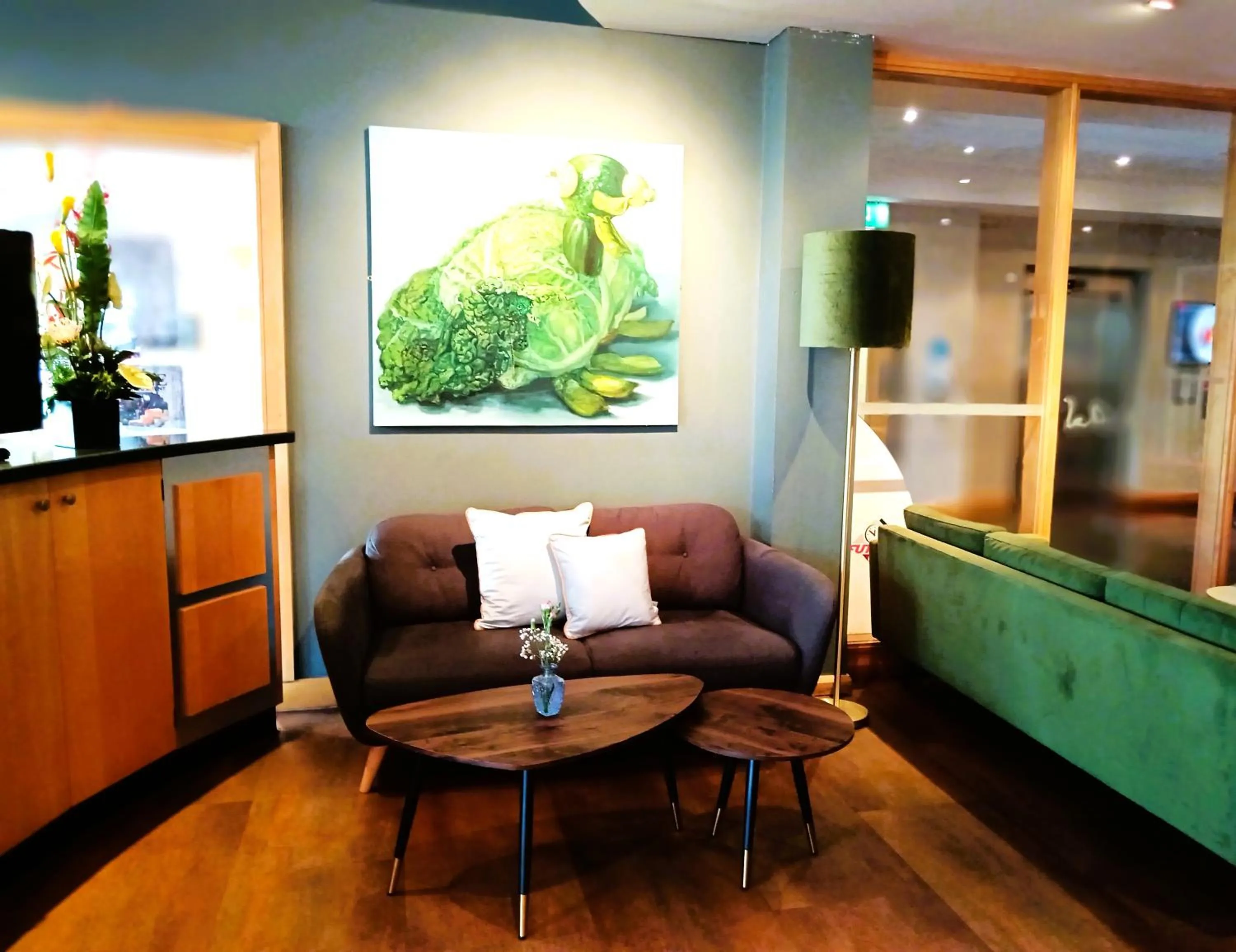 Lobby or reception in Future Inn Cardiff Bay