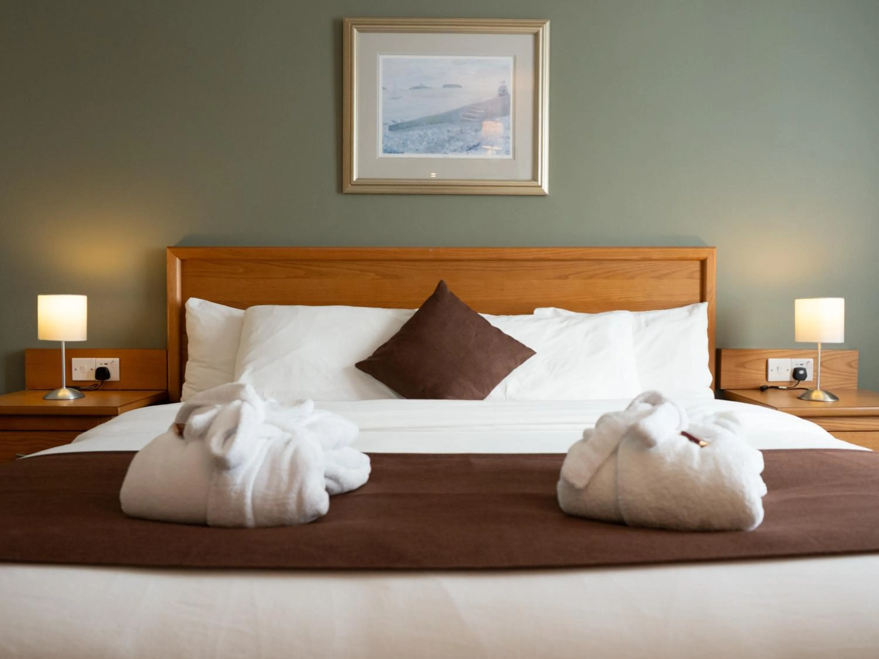 Bed in Future Inn Cardiff Bay