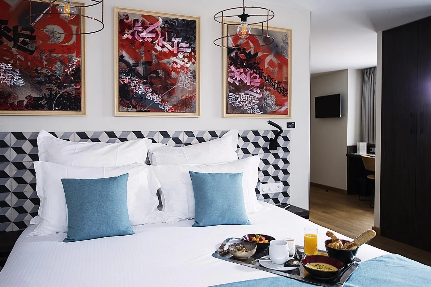 Bedroom, Bed in Boutique Hotel Villa du Taur