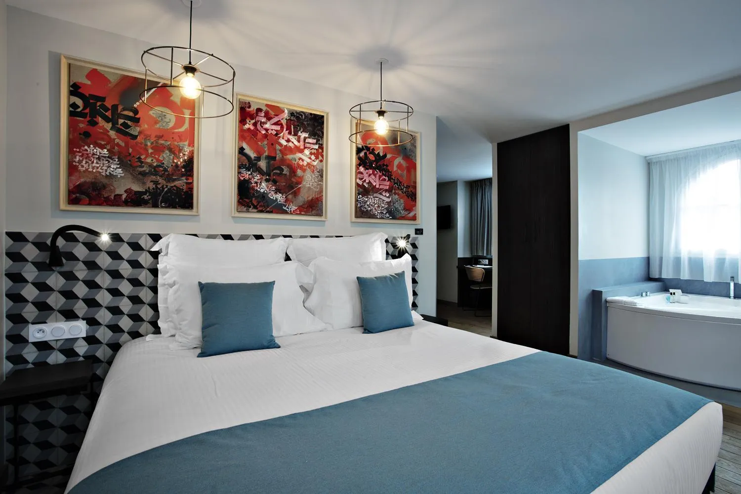 Bedroom, Bed in Boutique Hotel Villa du Taur