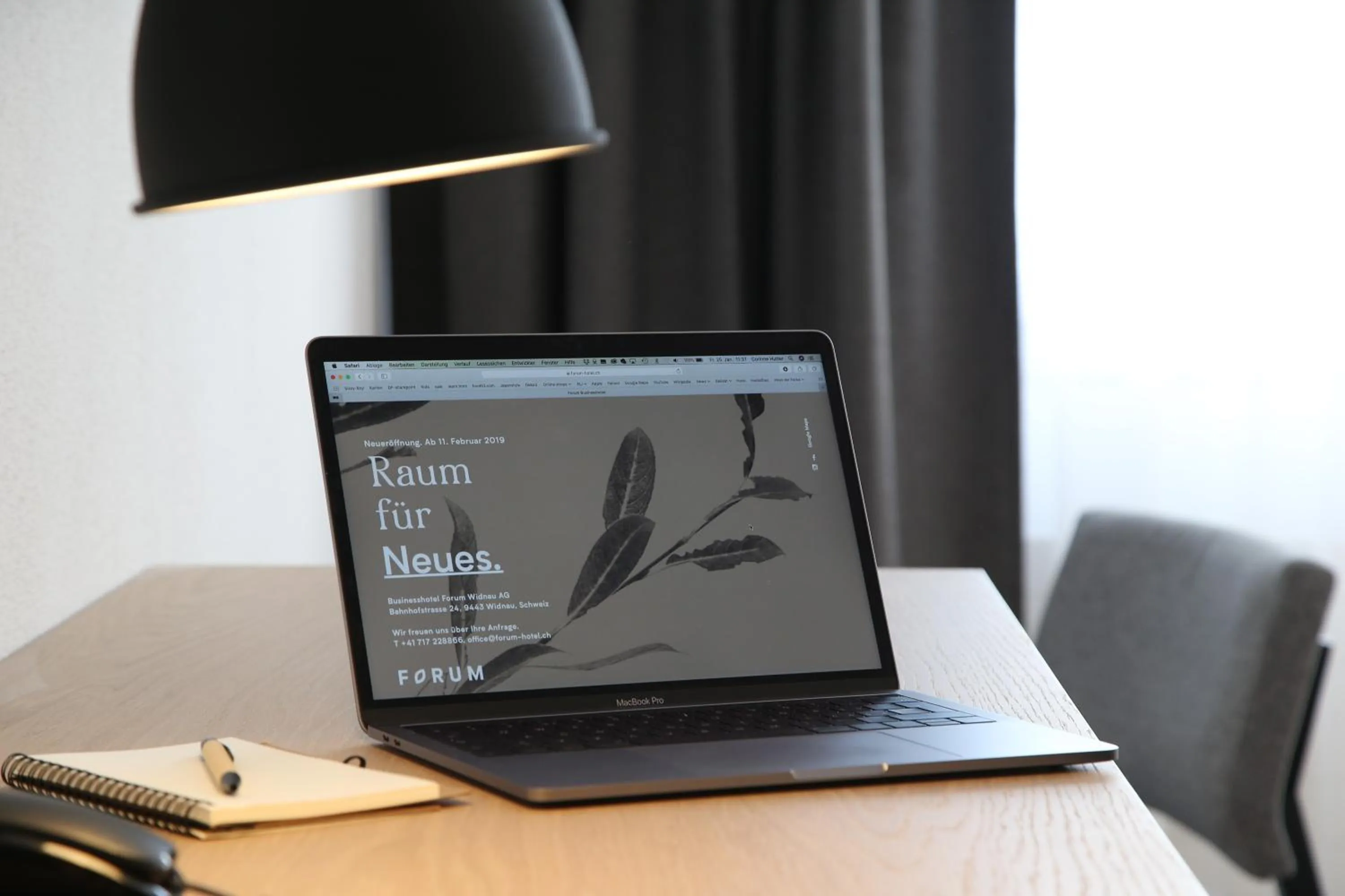 Decorative detail in Businesshotel Forum Widnau