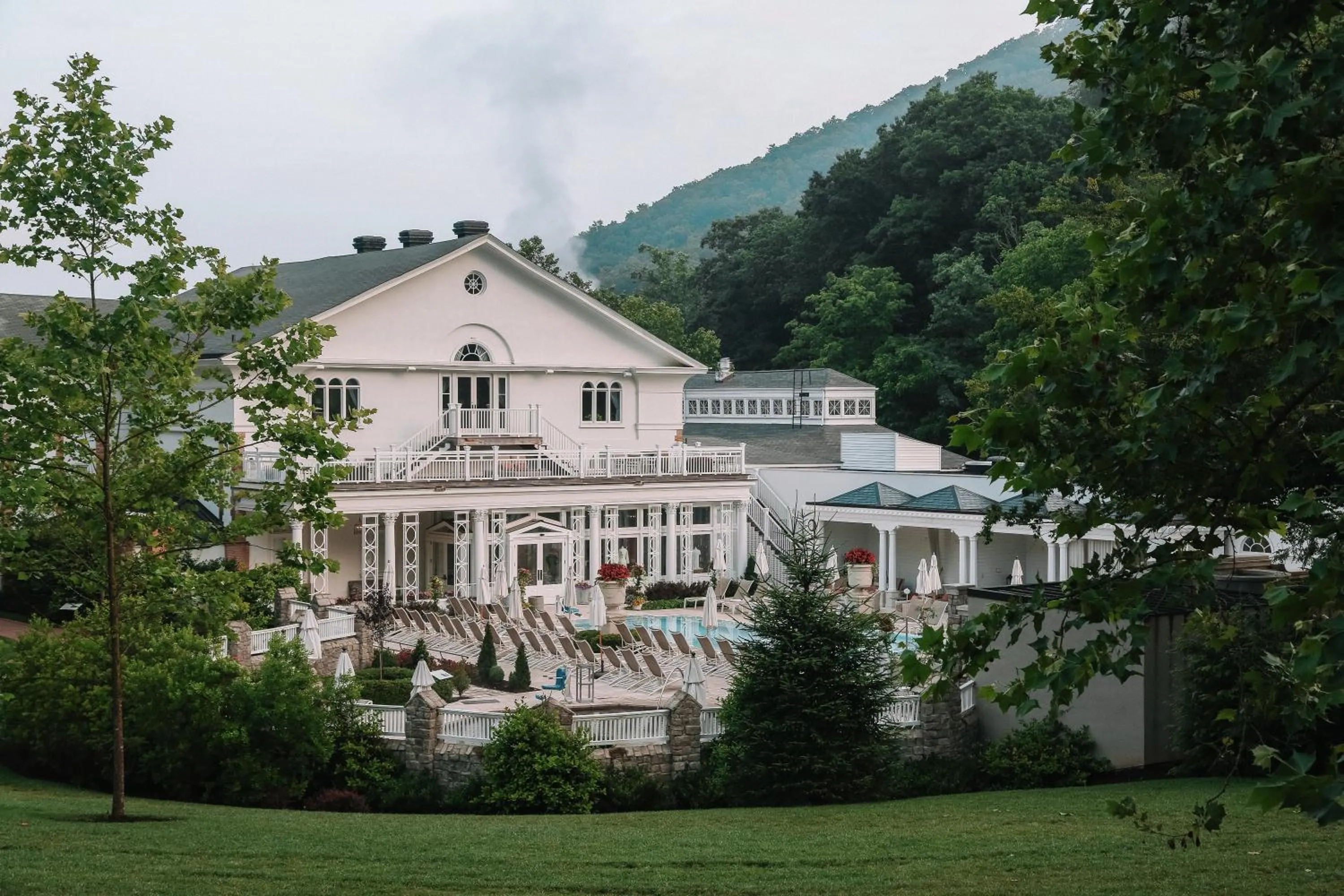 Spring in The Omni Homestead Resort & Spa