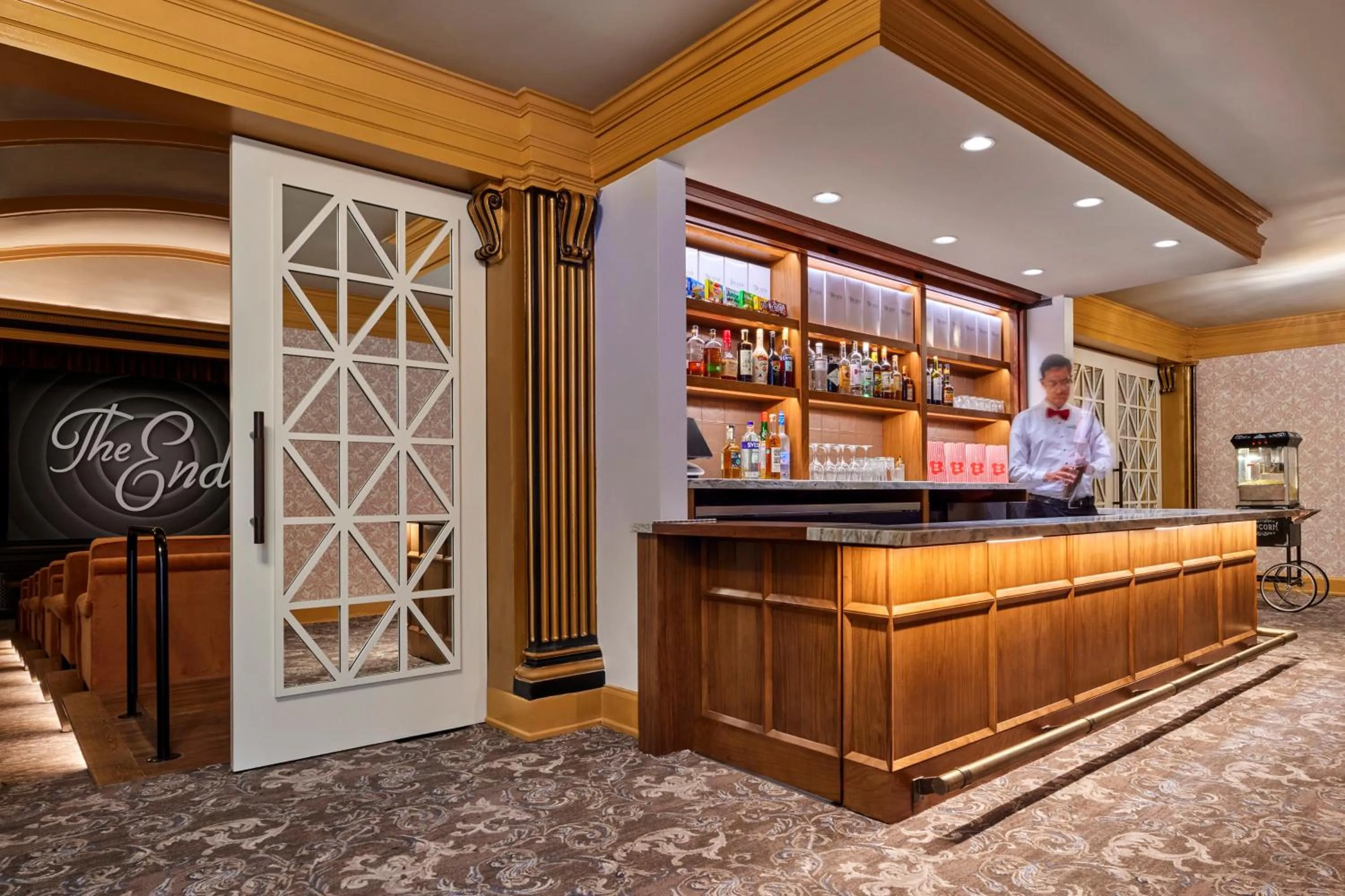 Decorative detail in The Omni Homestead Resort & Spa