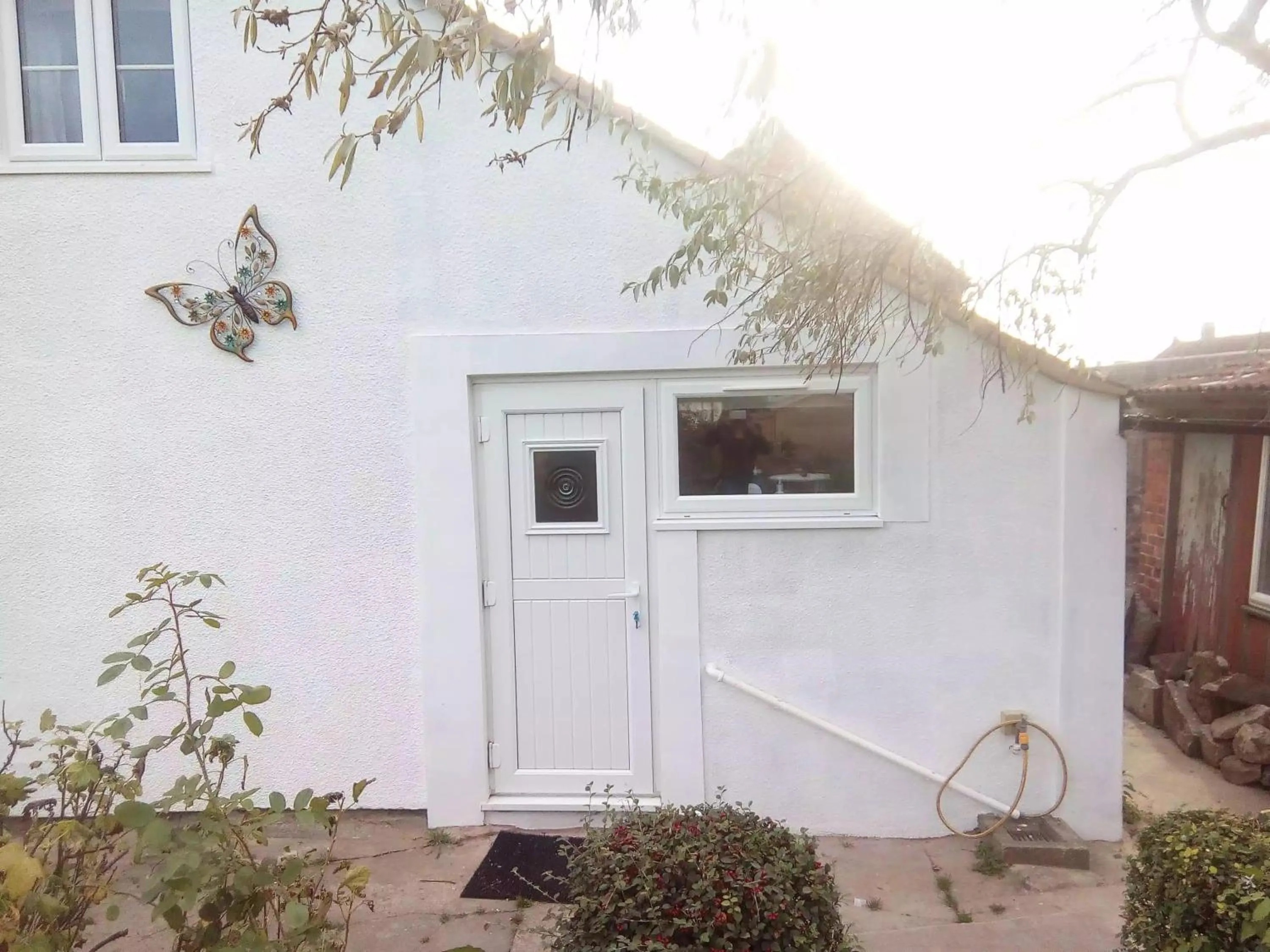 Facade/entrance in Morland