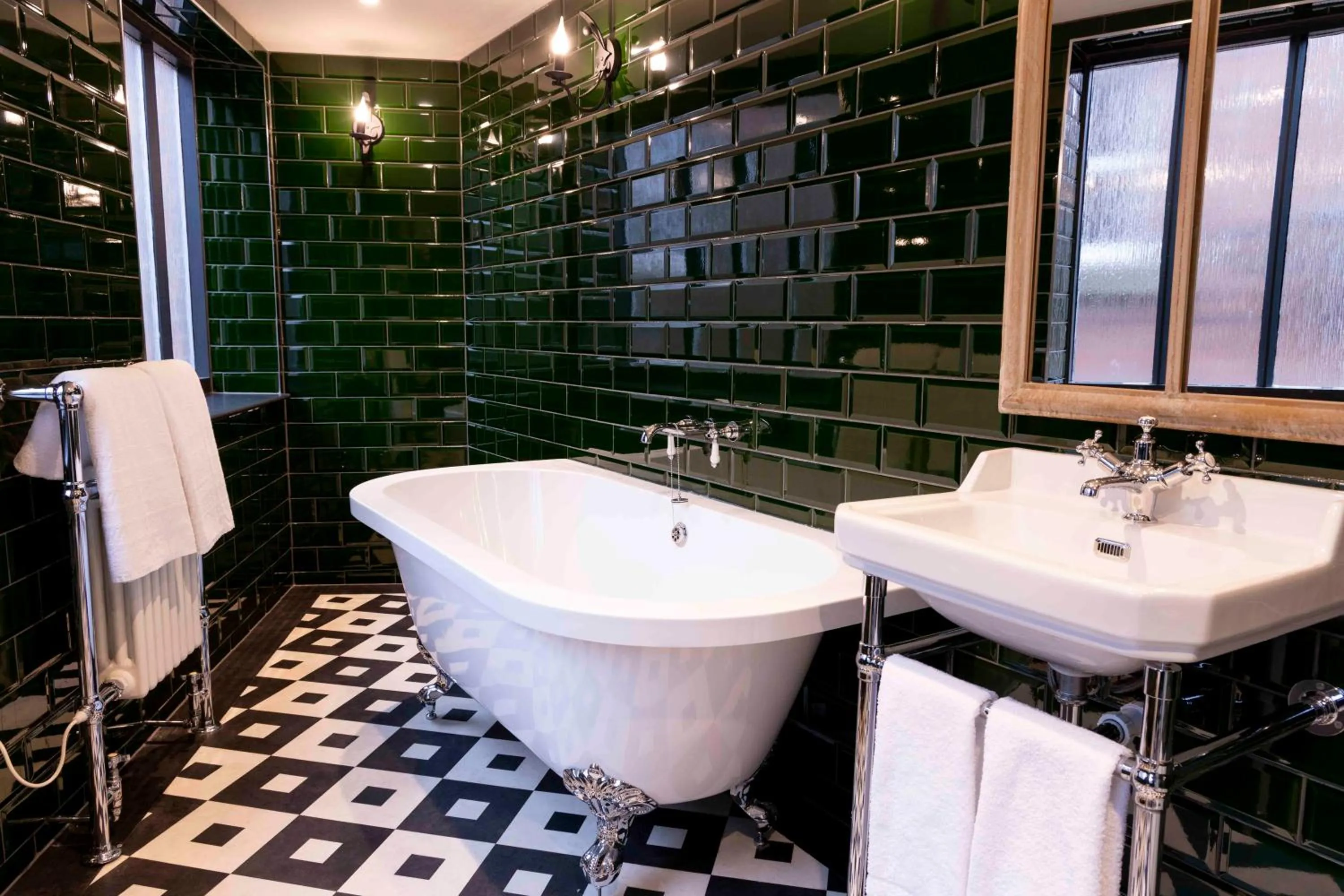 Bathroom in The Dirty Bottles Hotel