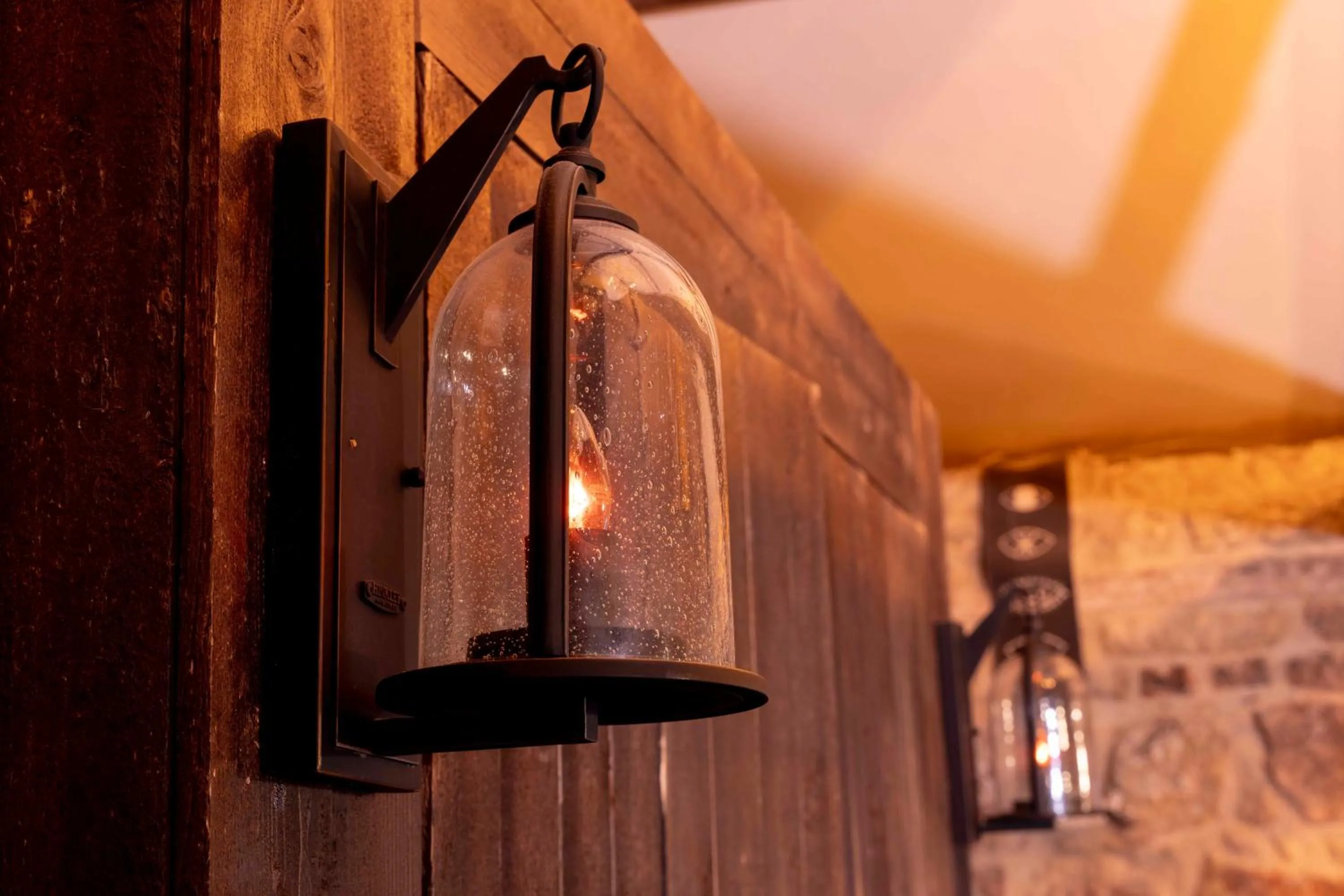 Decorative detail in The Dirty Bottles Hotel