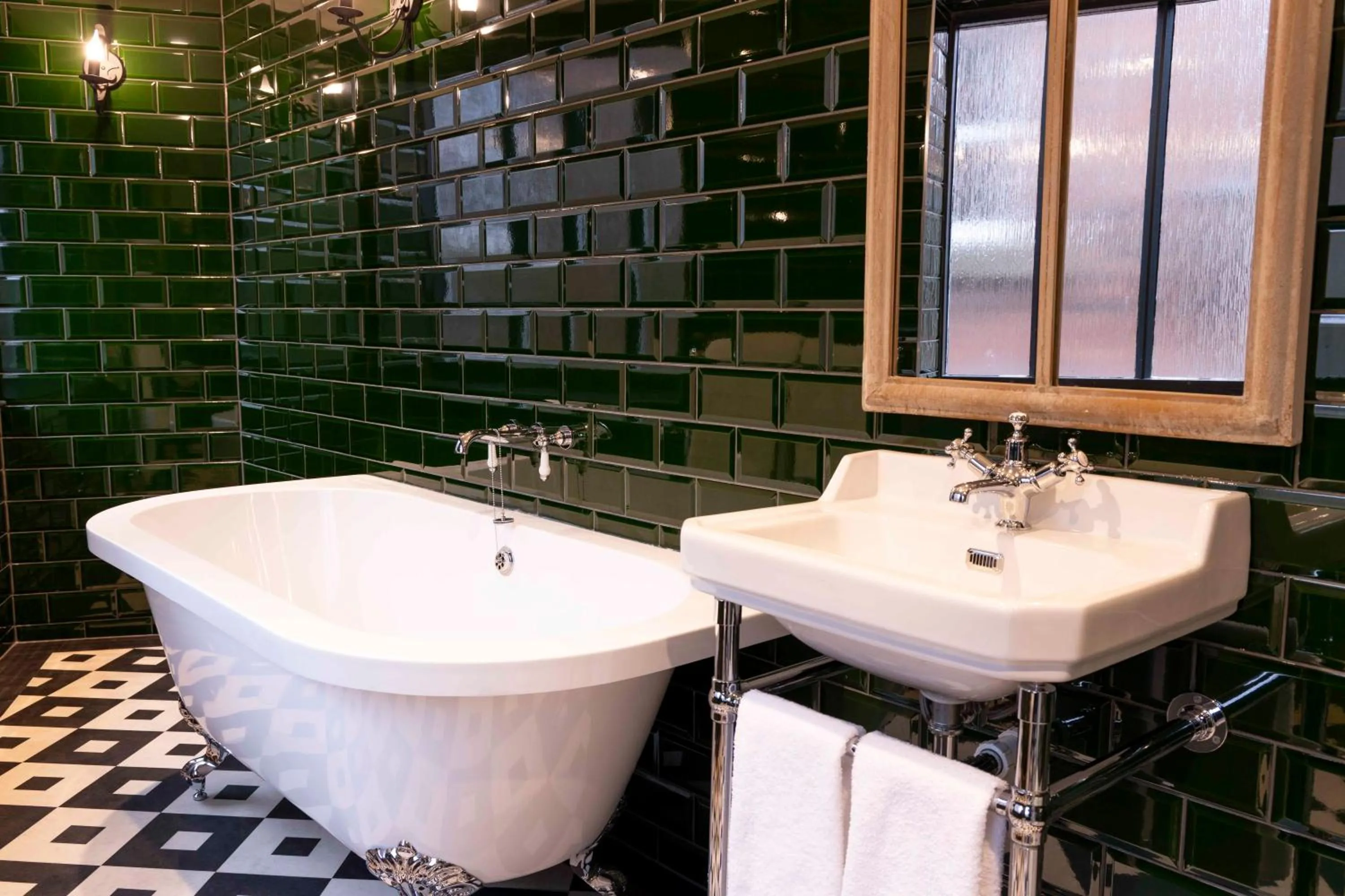 Bathroom in The Dirty Bottles Hotel