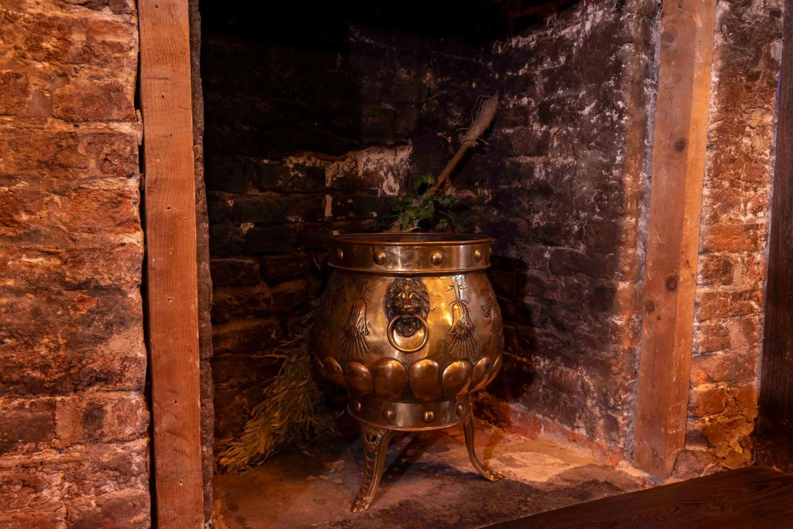 Decorative detail in The Dirty Bottles Hotel
