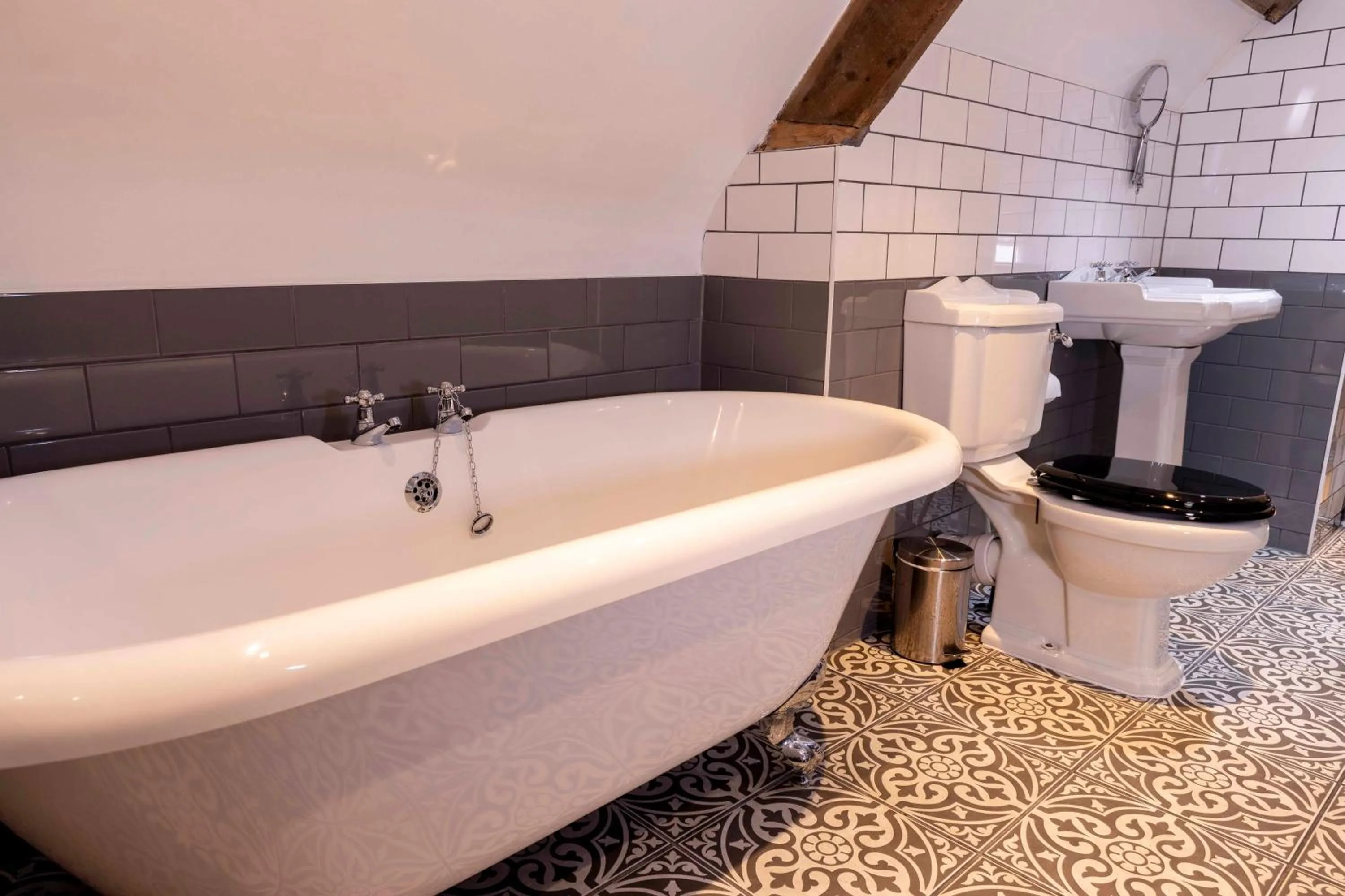 Bathroom in The Dirty Bottles Hotel