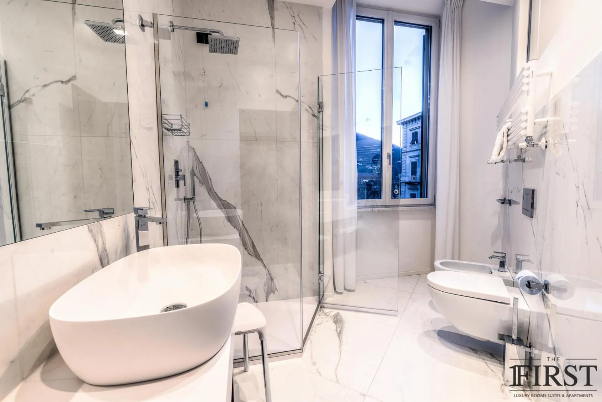 Bathroom in La Spezia by The First - Luxury Rooms & Suites