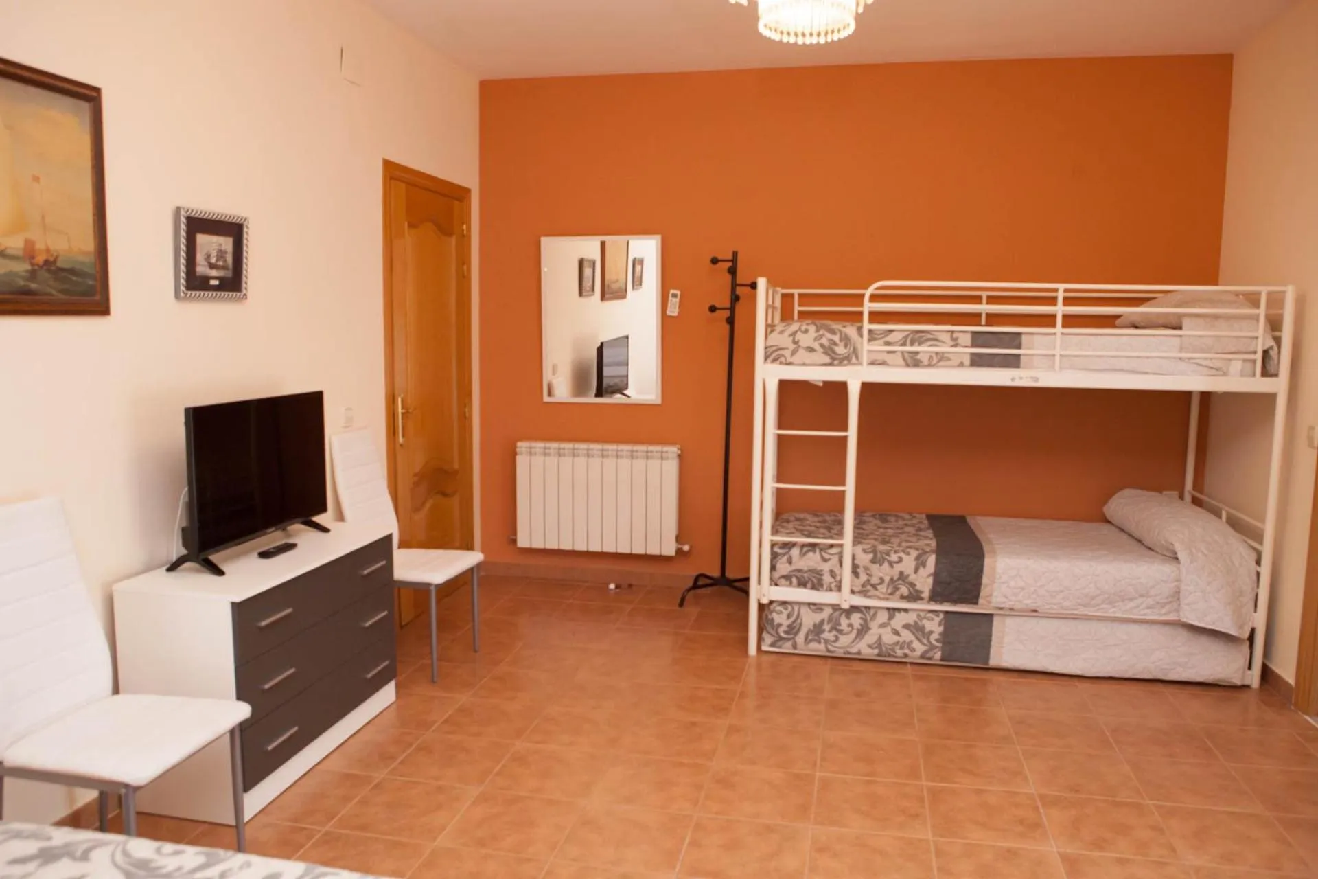 Balcony/Terrace, Bed in La Rosaleda de Orgaz