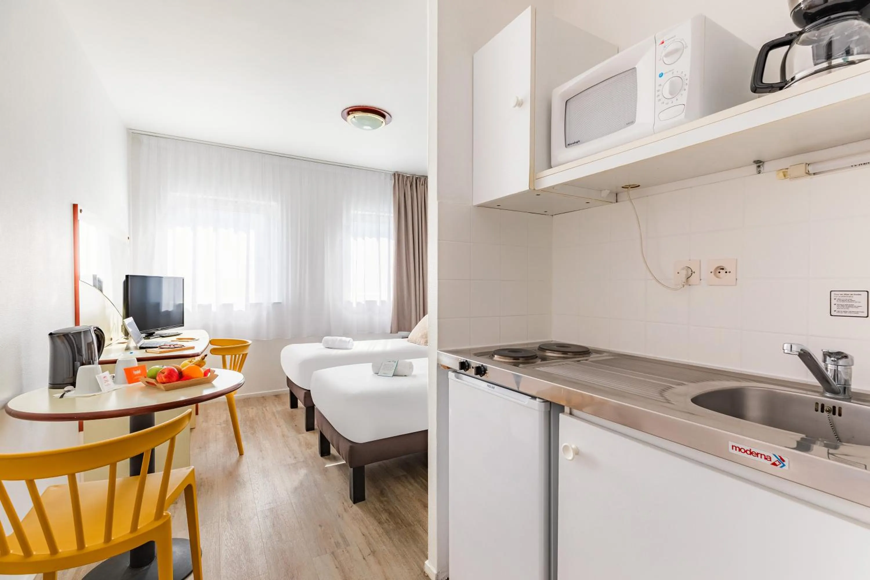 Bed in Appart'City Classic Blois