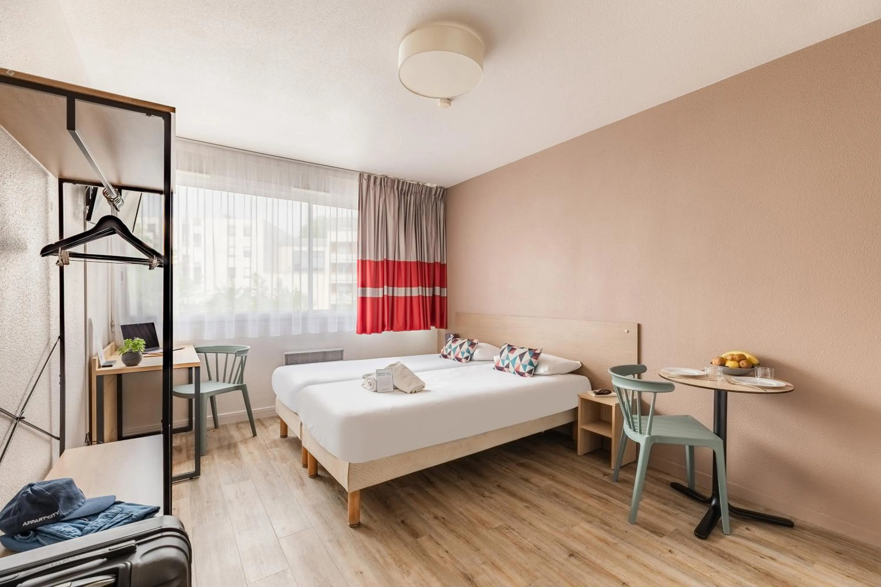 Bed in Appart'City Classic La Rochelle Centre