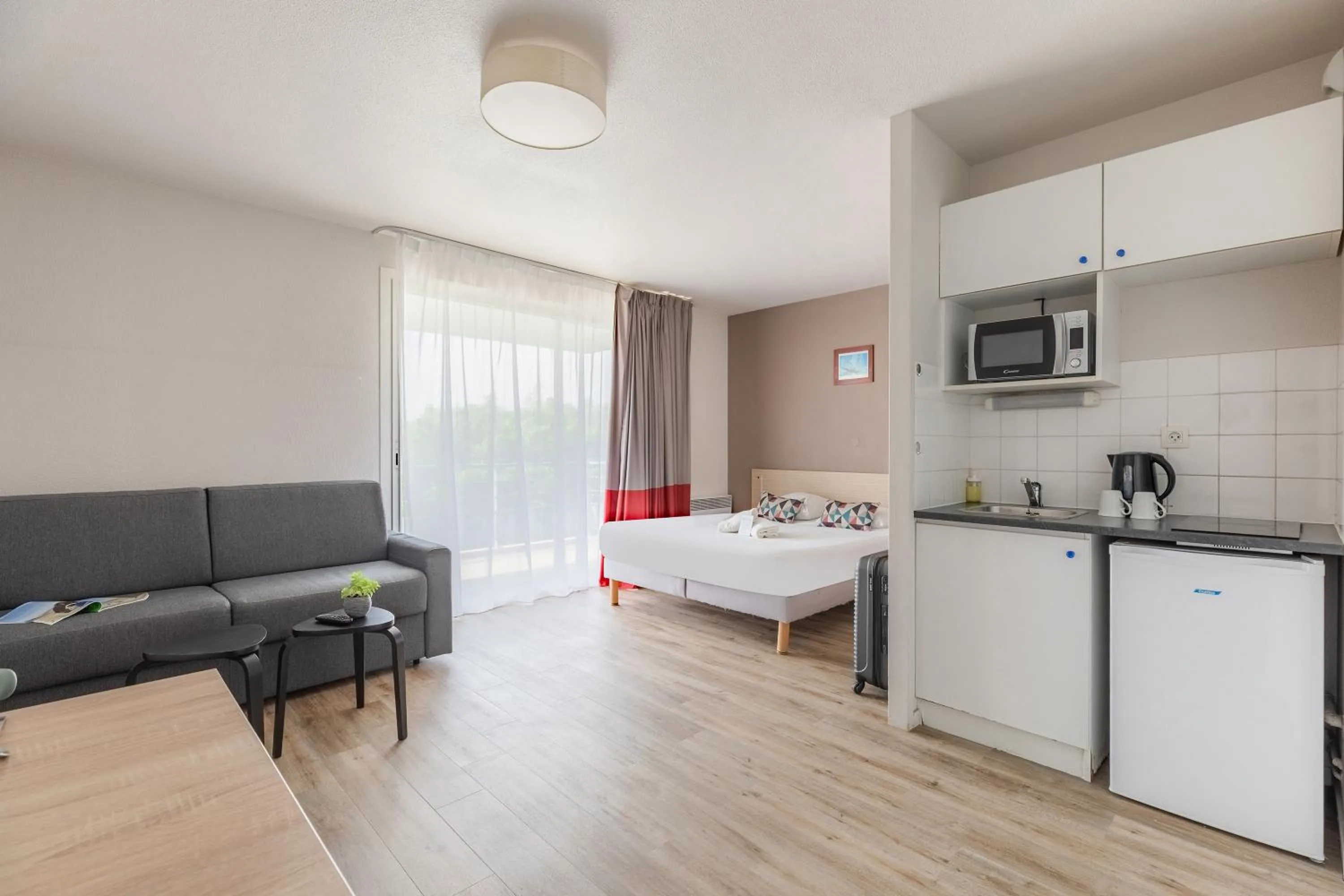 Bed in Appart'City Classic La Rochelle Centre