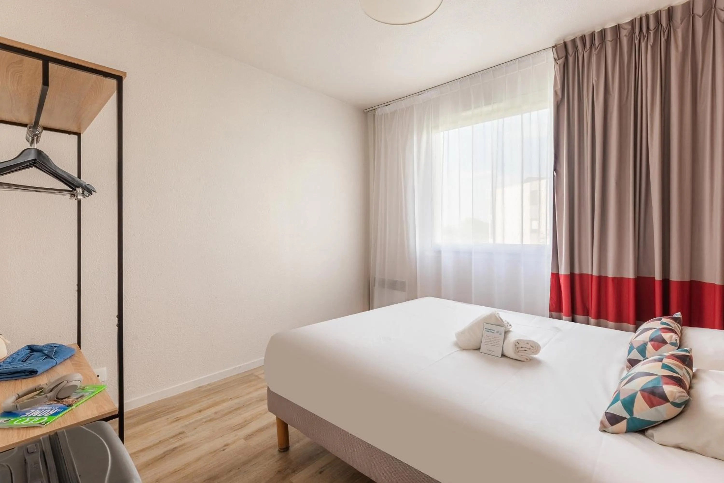 Bed in Appart'City Classic La Rochelle Centre