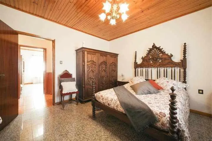 Bed in Casa Rural do Salgueirinho